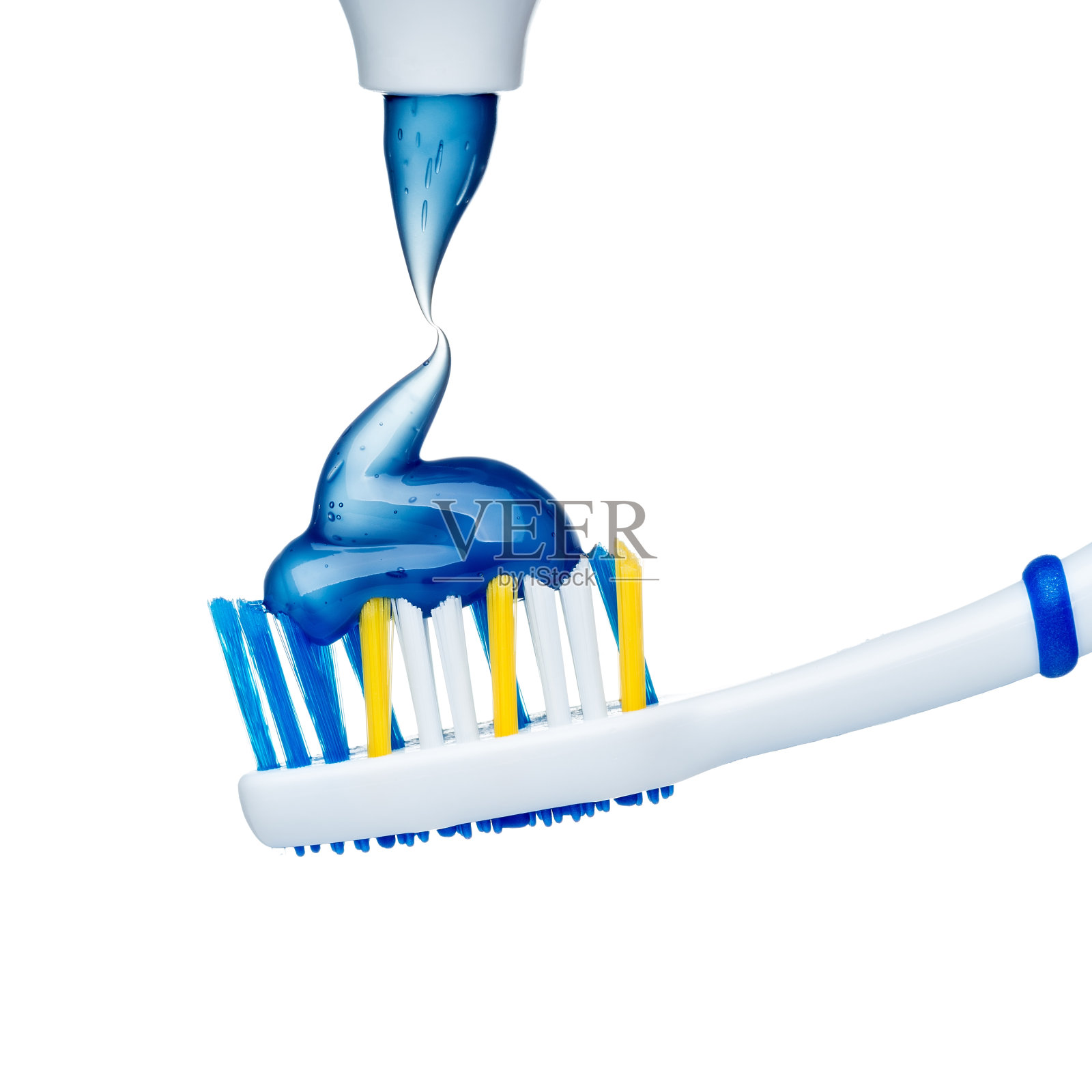 牙刷和牙膏照片摄影图片