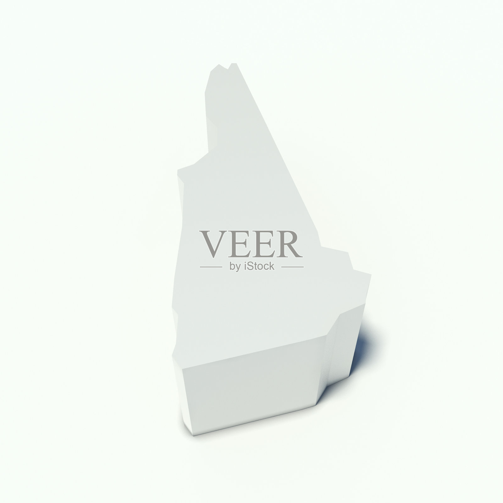 新罕布什尔地图照片摄影图片