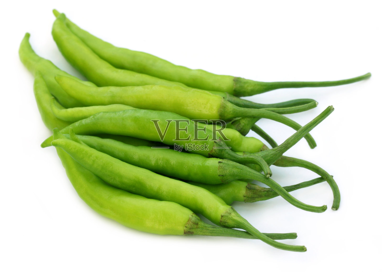 鲜绿的辣椒照片摄影图片