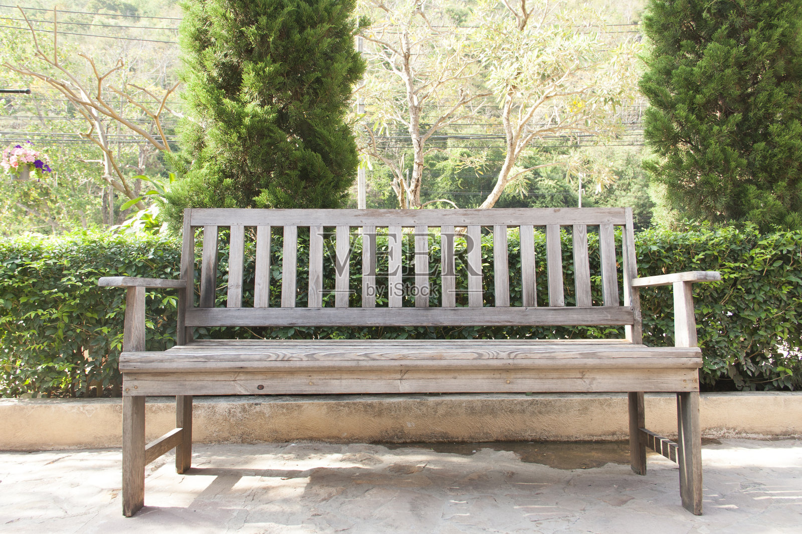 公园长椅照片摄影图片