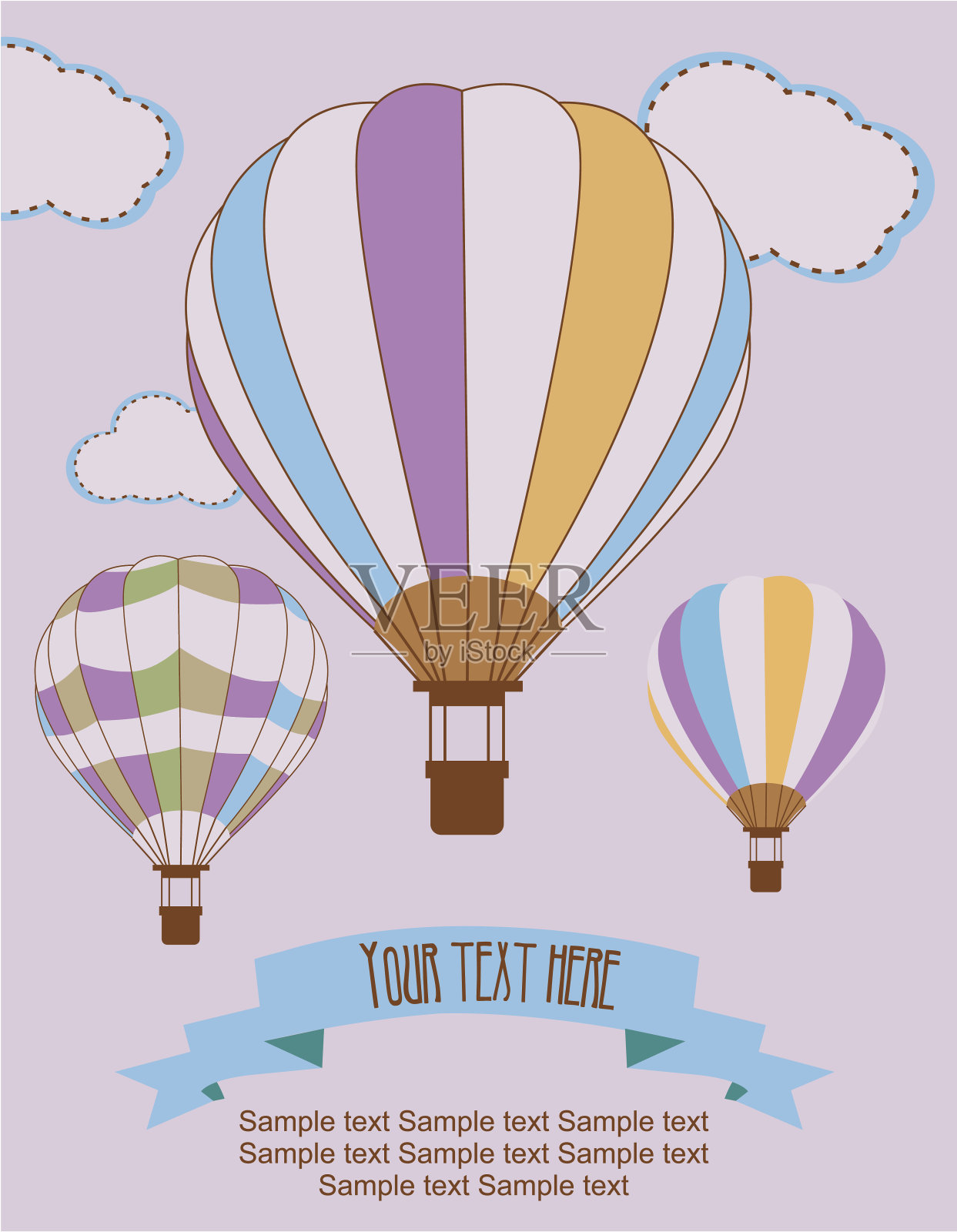 贺卡插画图片素材