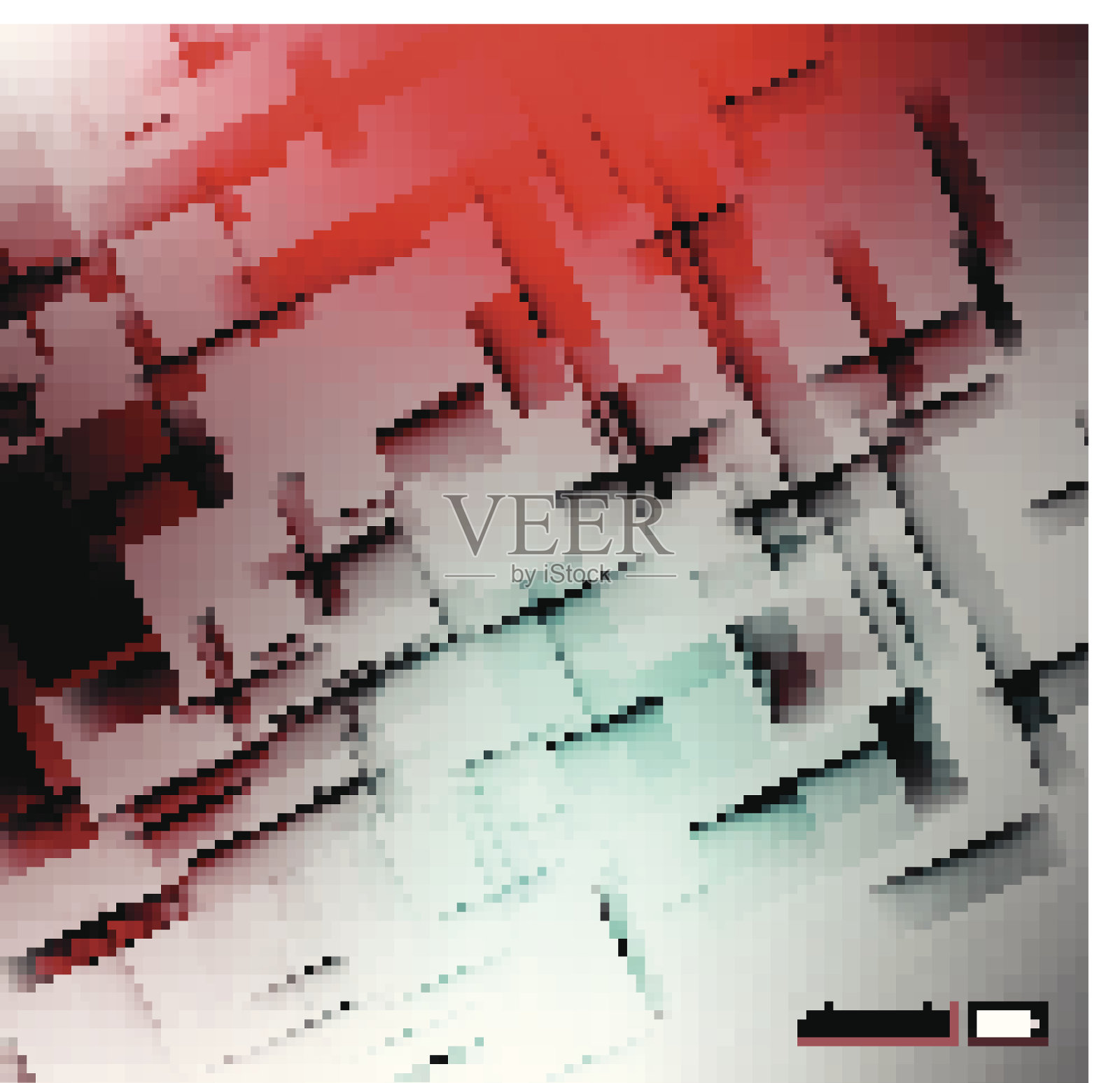 红色矢量设计插画图片素材