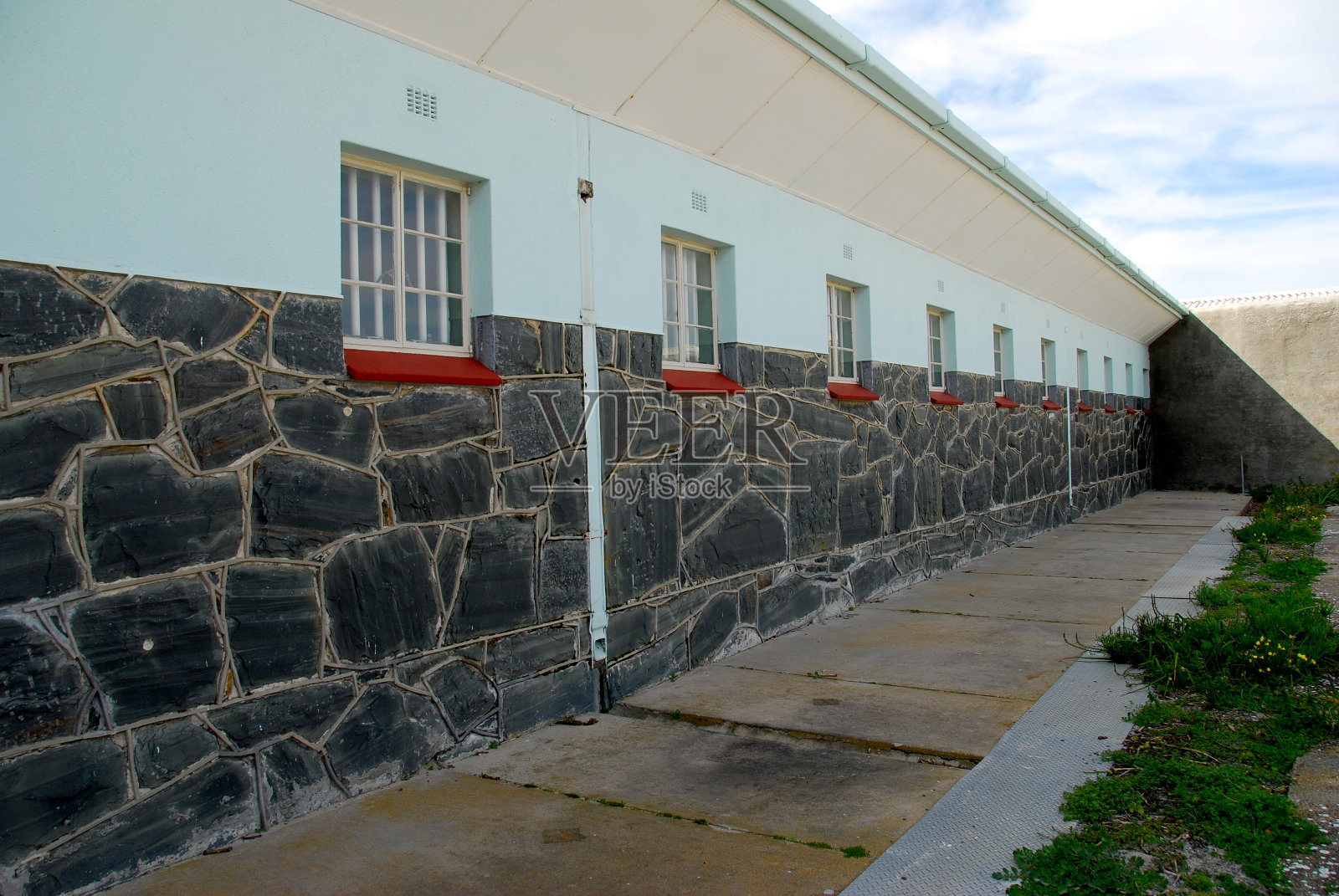 罗本岛监狱的外部照片摄影图片