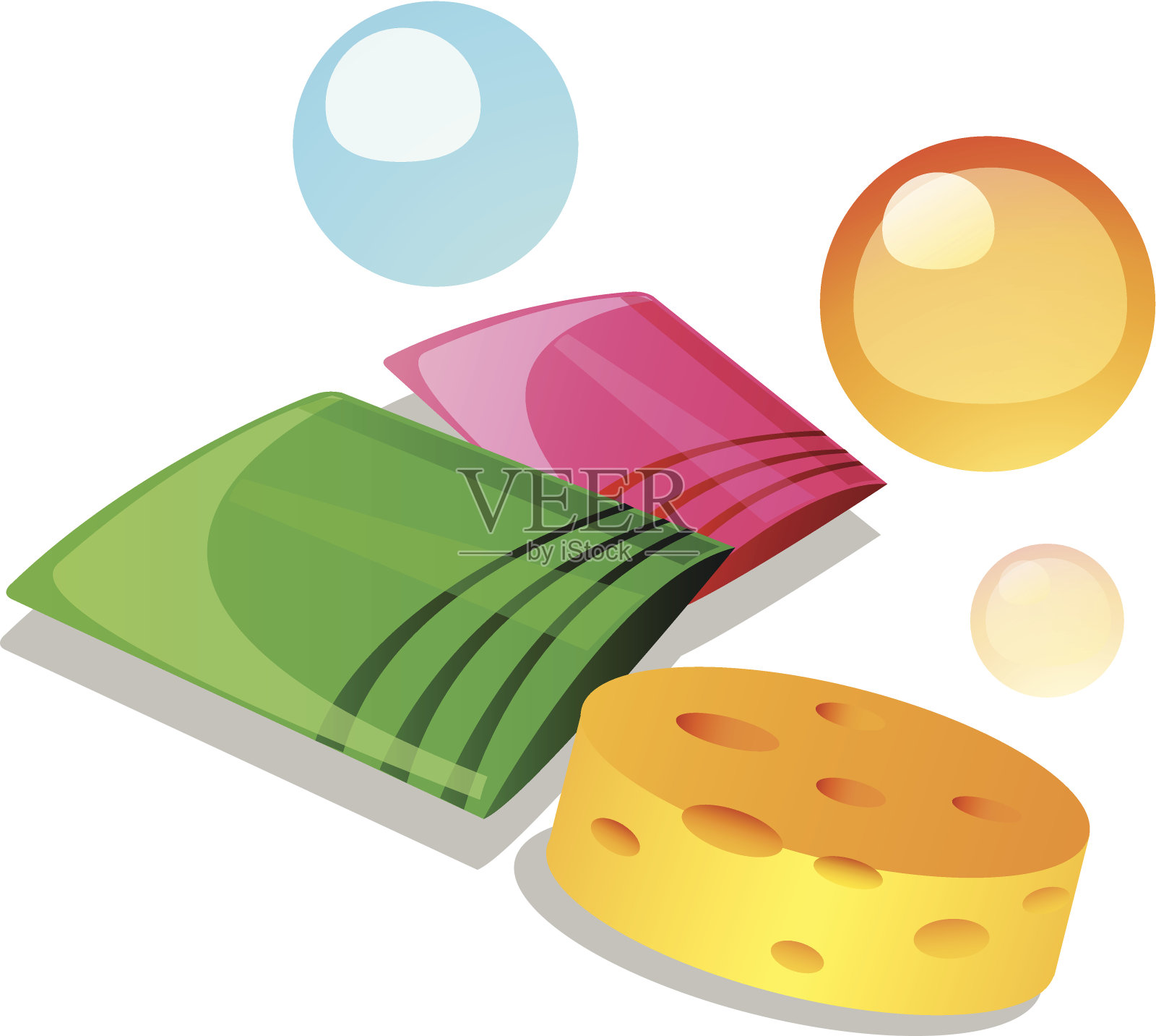 矢量图标洗浴用品设计元素图片