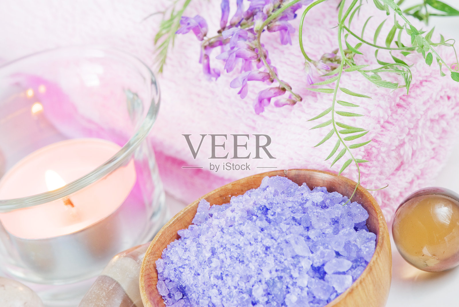 水疗中心设置照片摄影图片