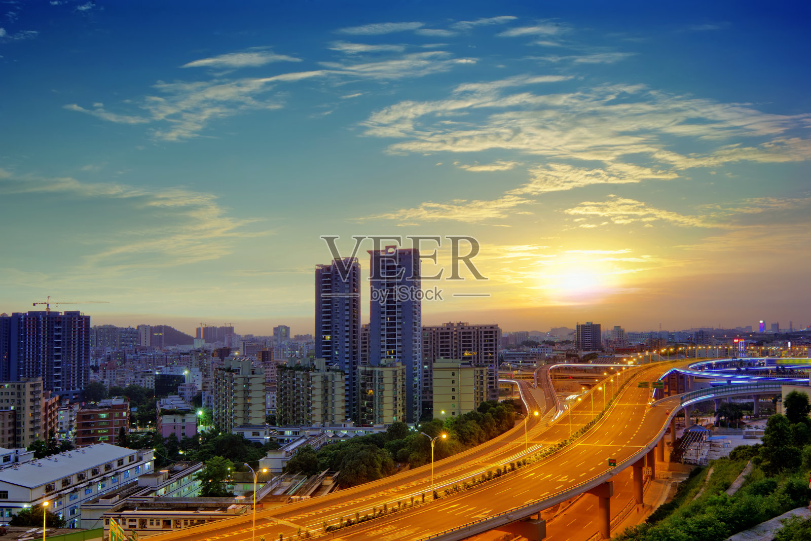 天桥桥照片摄影图片