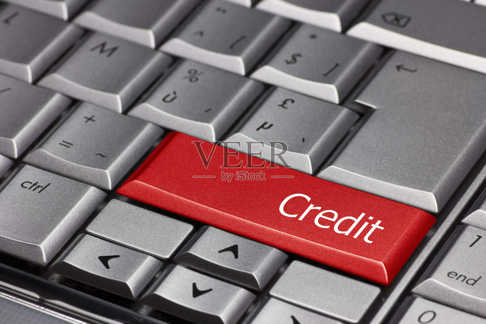 电脑键盘按键 - 信用照片摄影图片