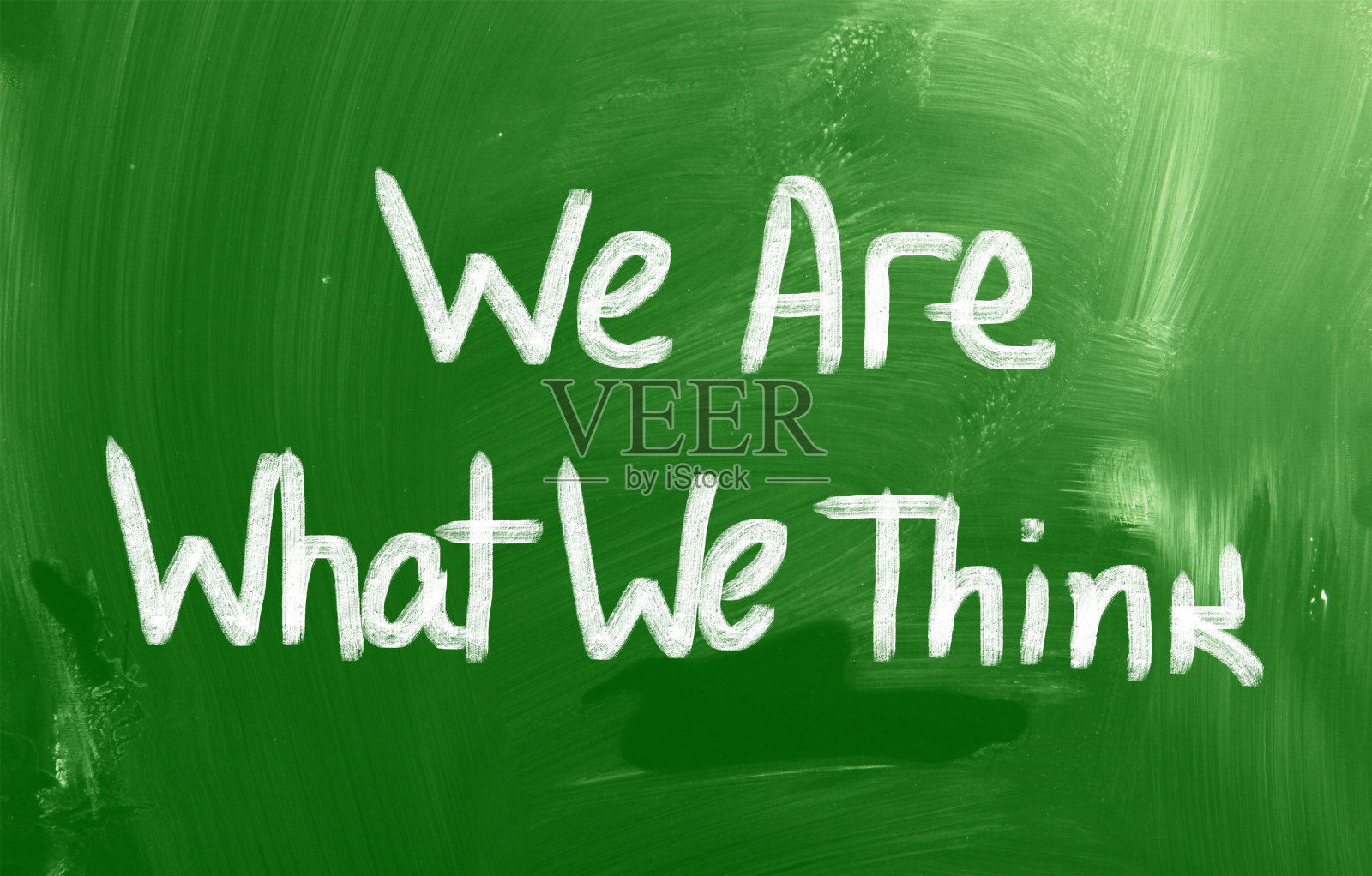 积极思考的概念插画图片素材