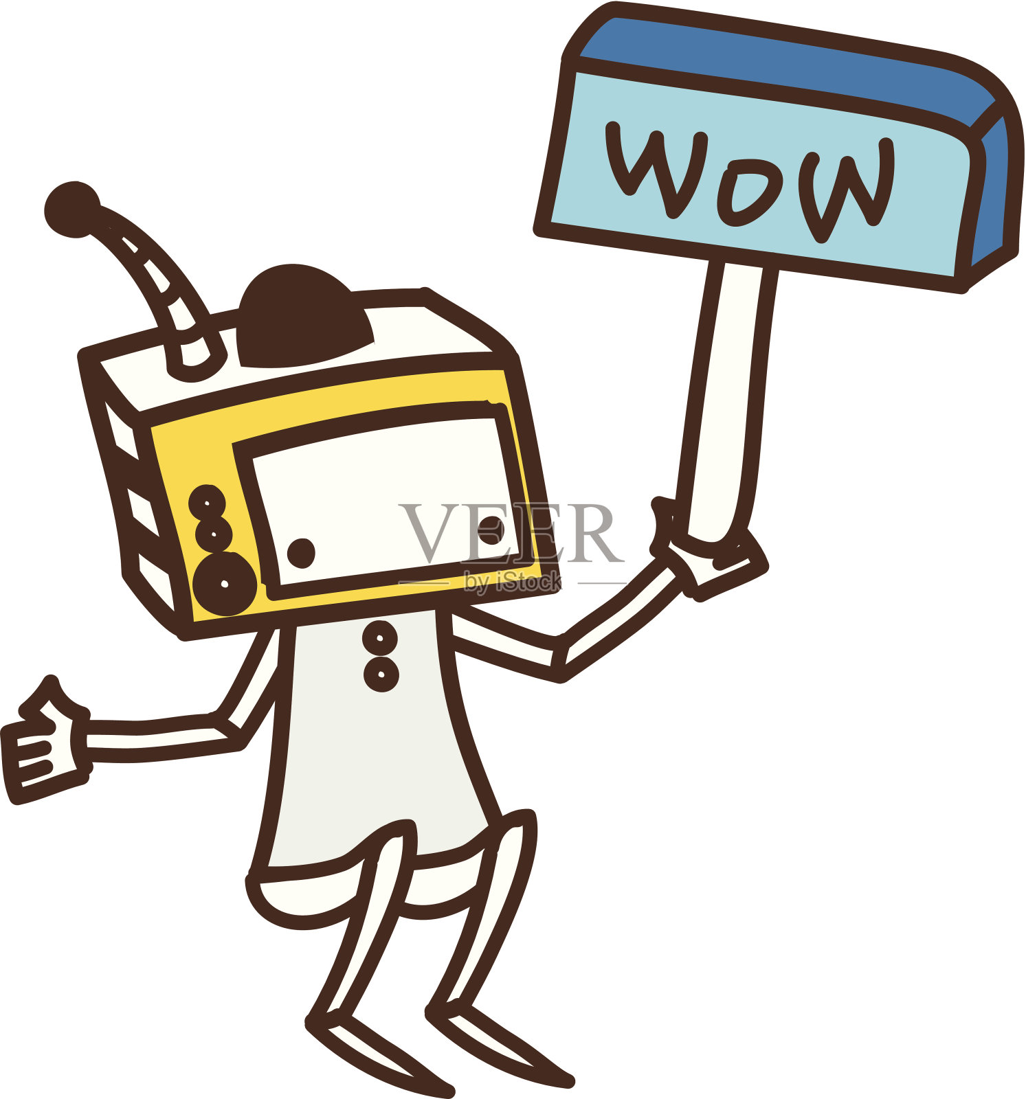 机器人设计元素图片