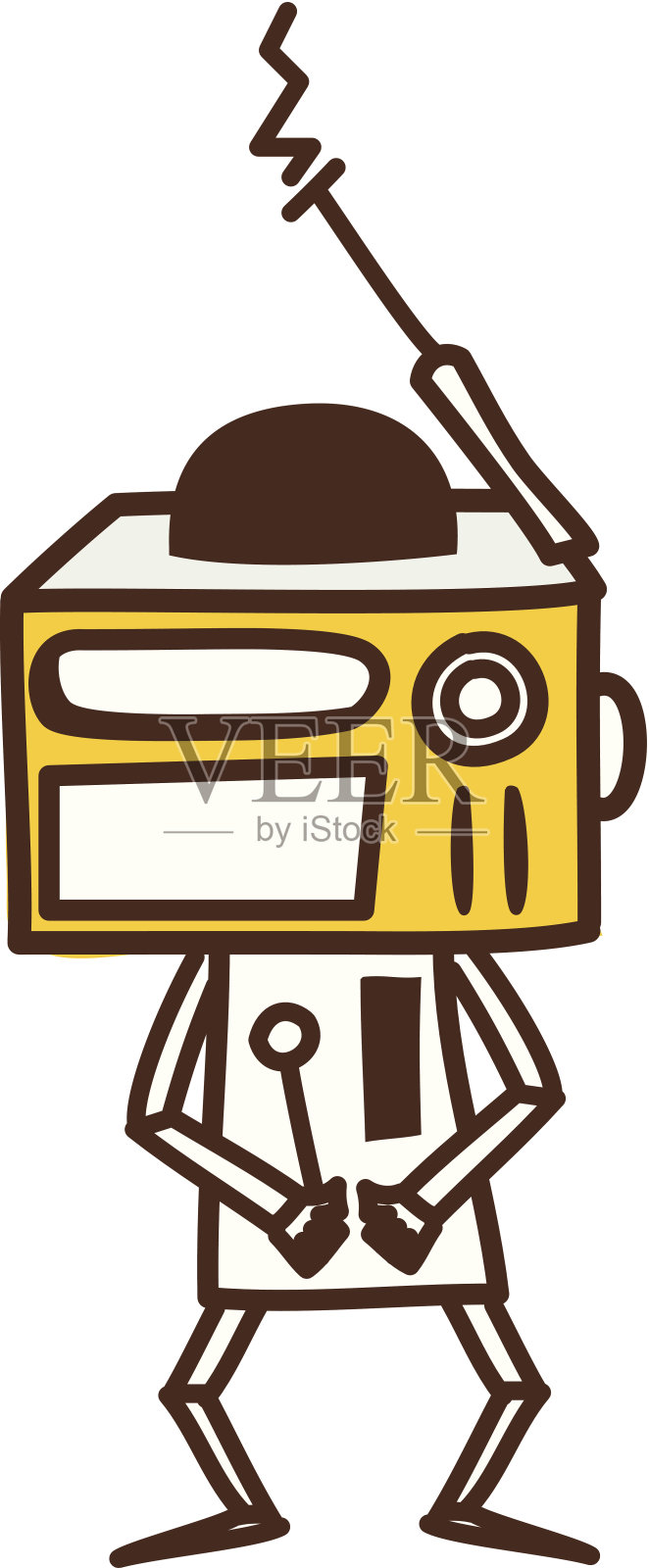 机器人插画图片素材