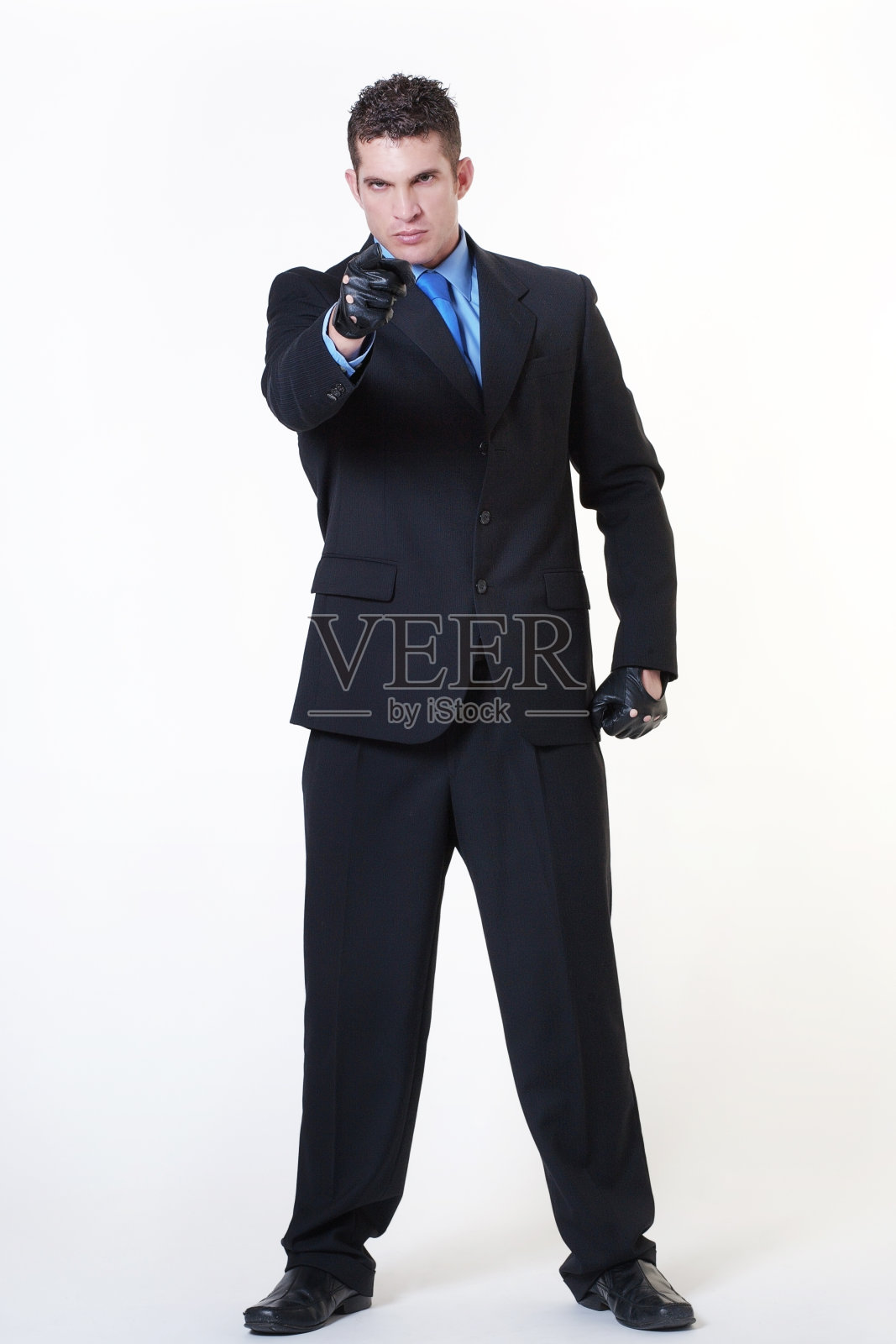 如果你敢惹我,你就有麻烦了照片摄影图片