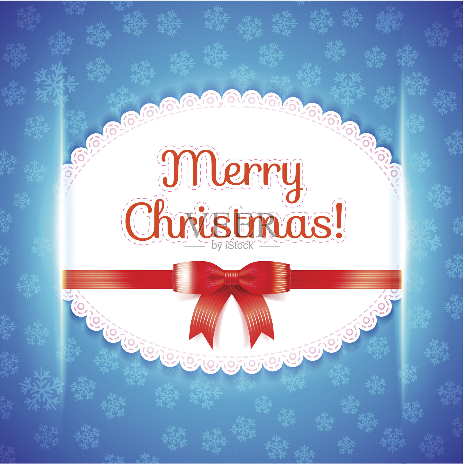 圣诞节明信片矢量插画插画图片素材