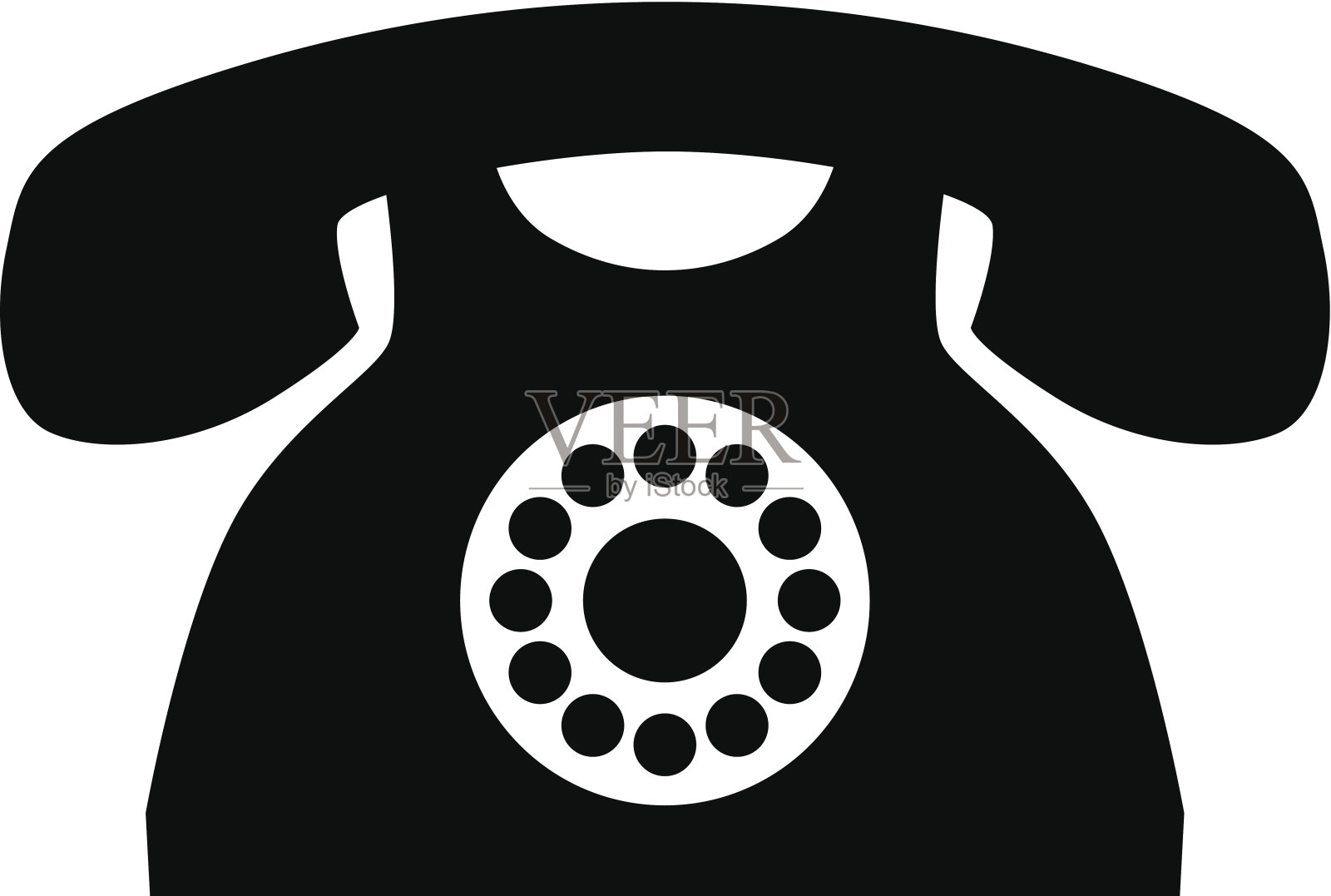 旧的电话插画图片素材