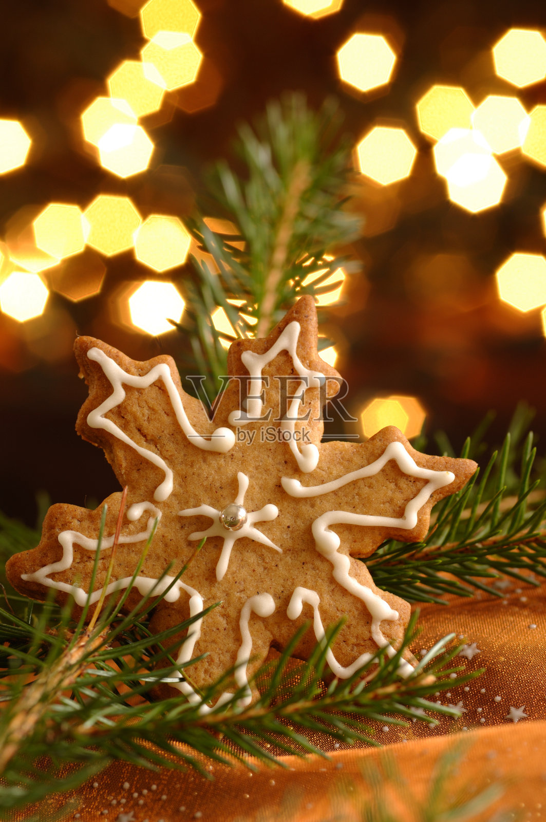 圣诞饼干照片摄影图片