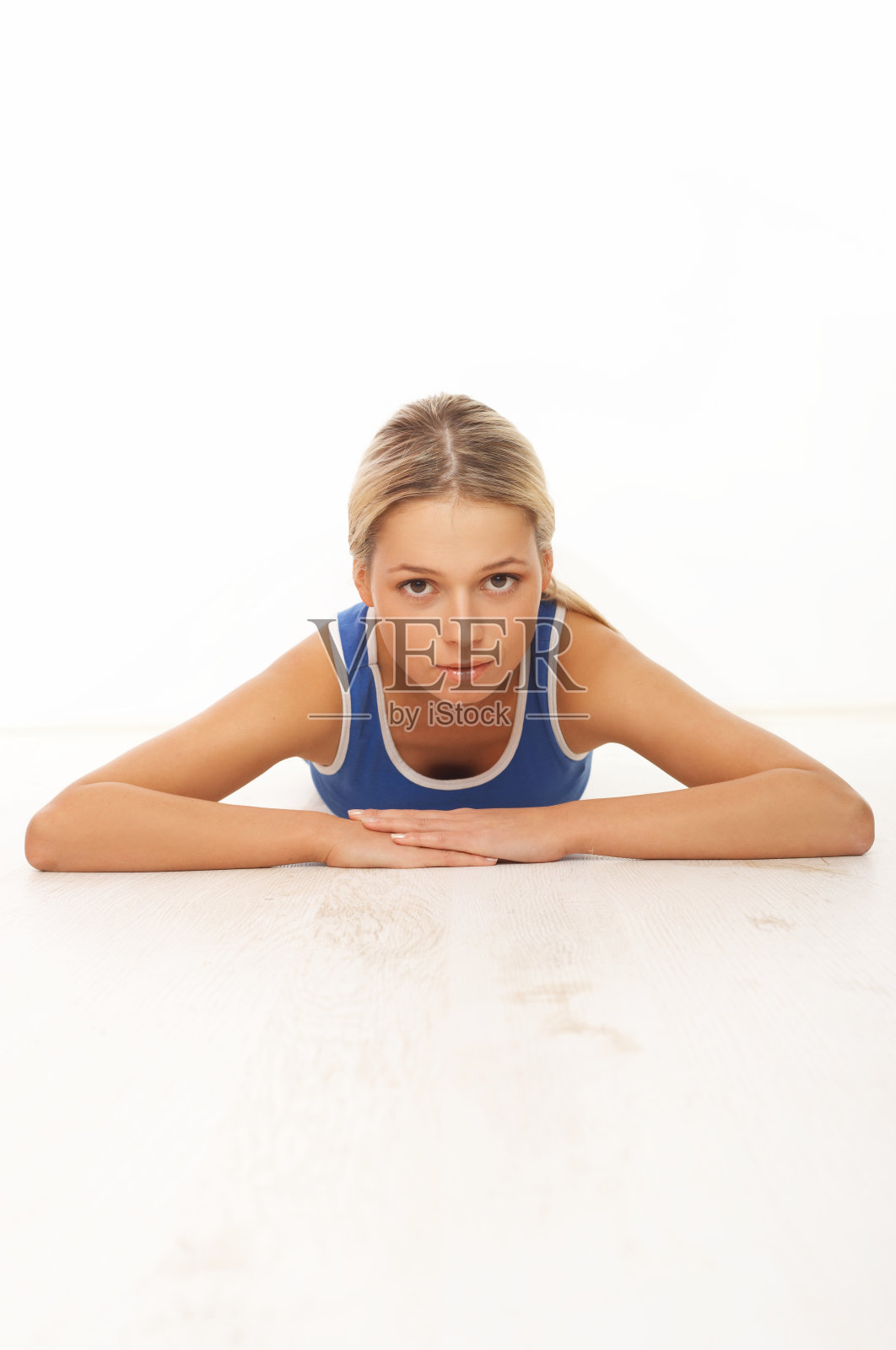 健康的女孩照片摄影图片