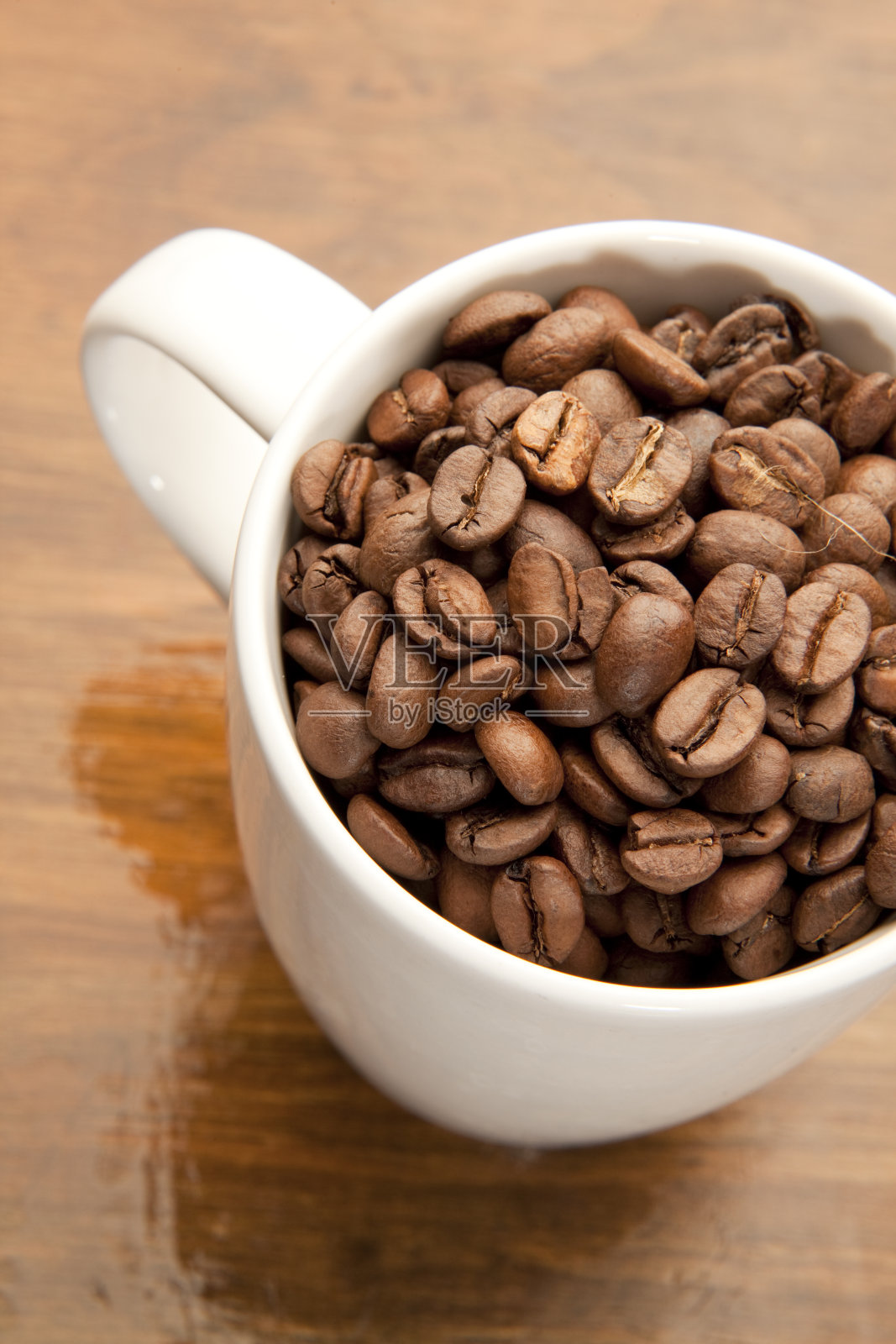 阿拉比卡咖啡豆照片摄影图片