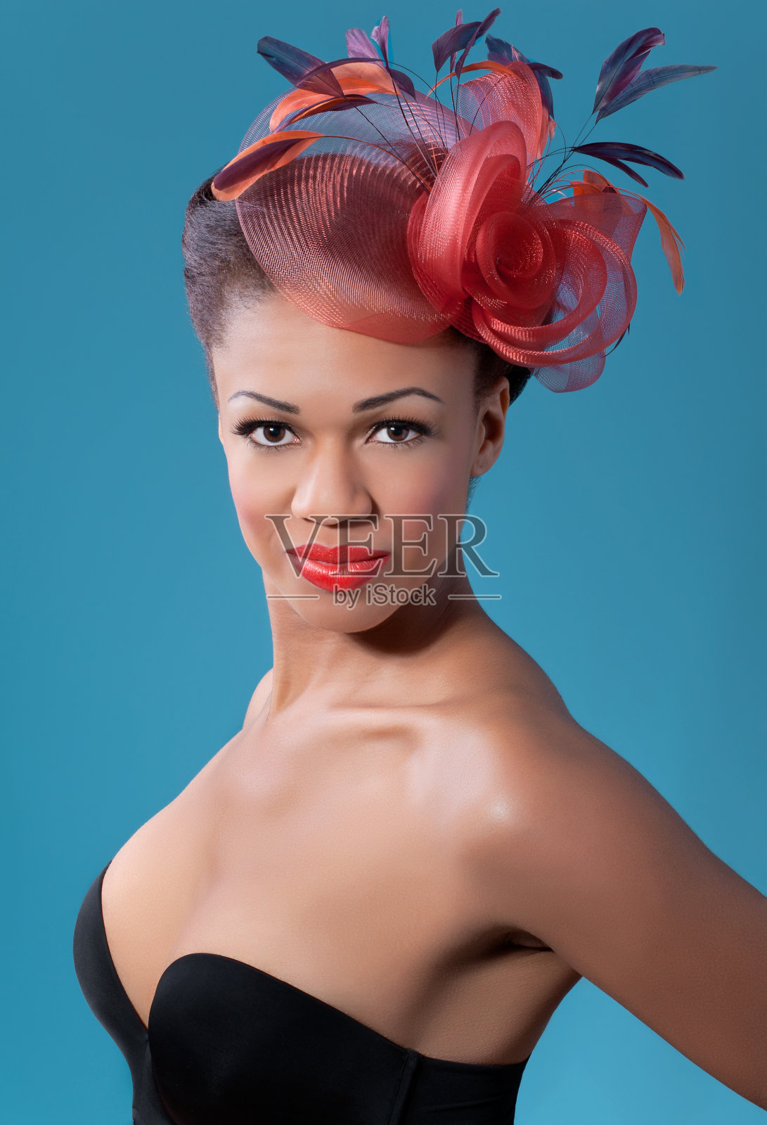 漂亮的辣妹照片摄影图片