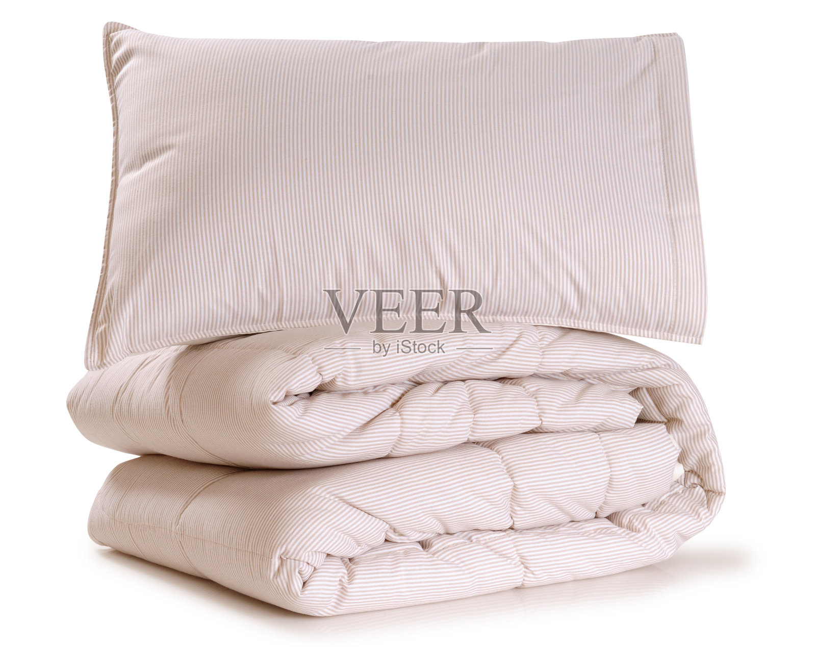 白色的枕头和被子照片摄影图片