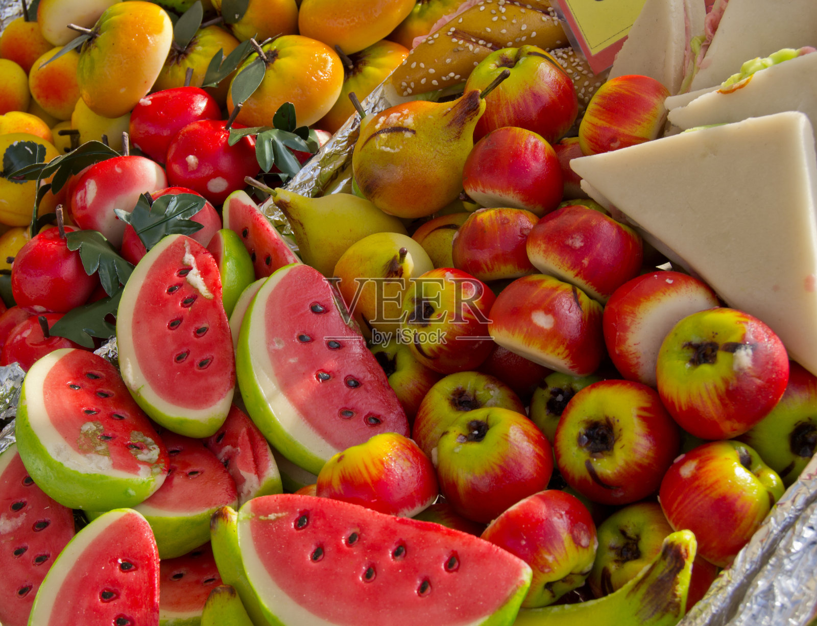 马齐潘糖果照片摄影图片