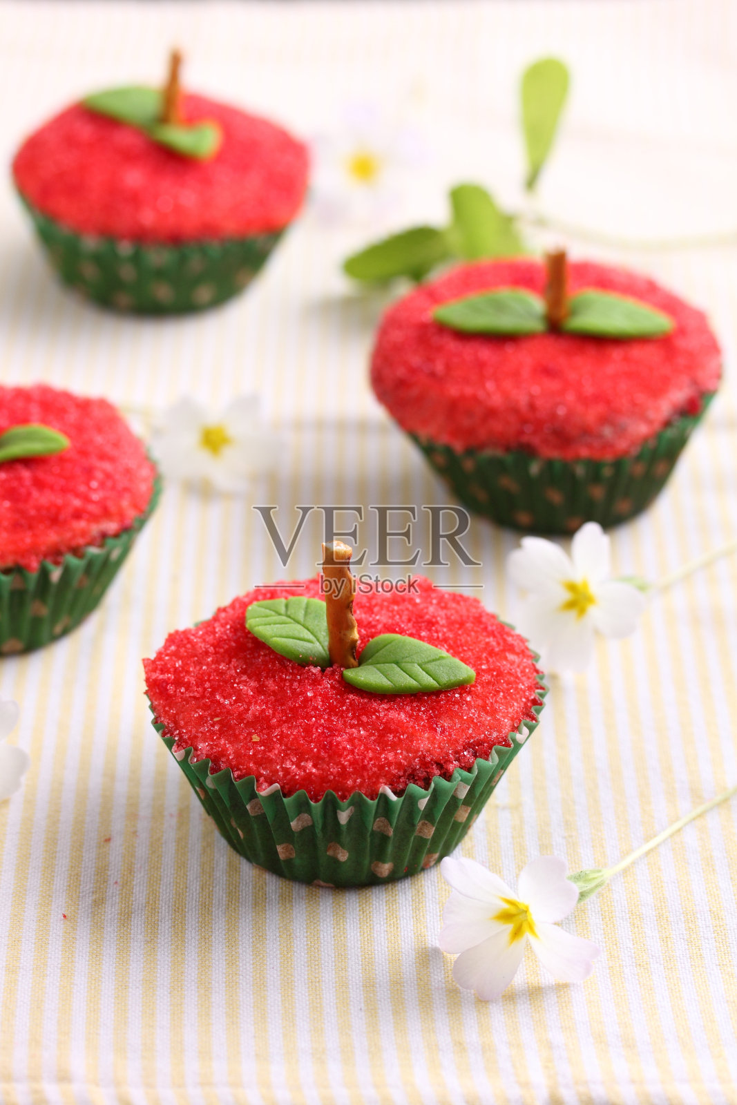 苹果松饼照片摄影图片