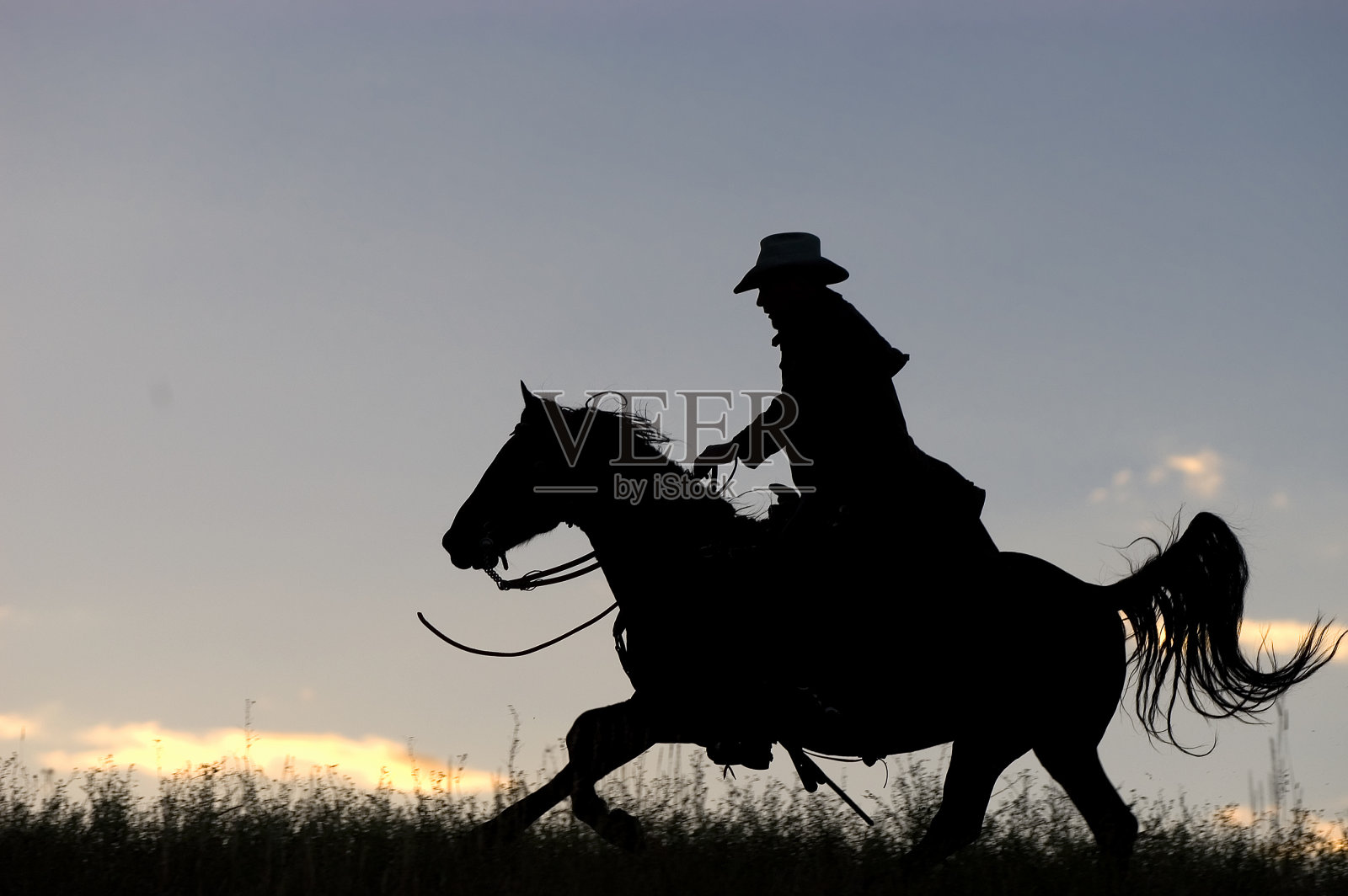 牛仔剪影,看我的作品集/灯箱系列其他照片摄影图片