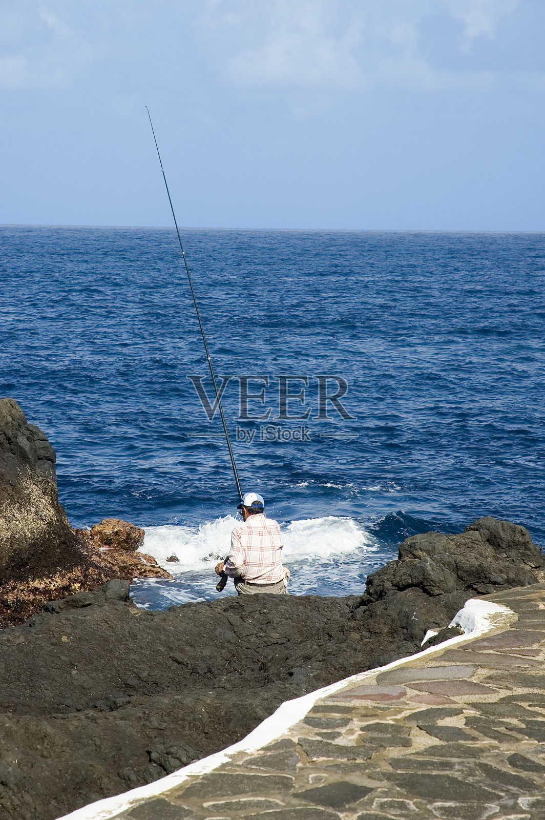 垂钓者照片摄影图片