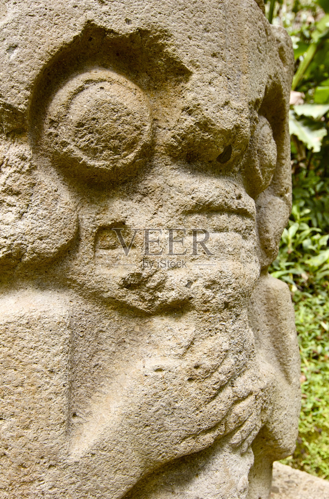 哥伦比亚圣奥古斯丁考古公园照片摄影图片