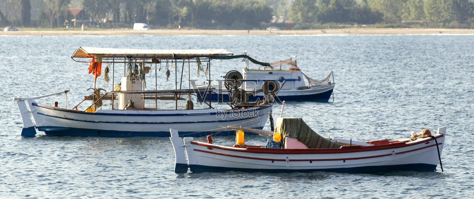 三渔船照片摄影图片
