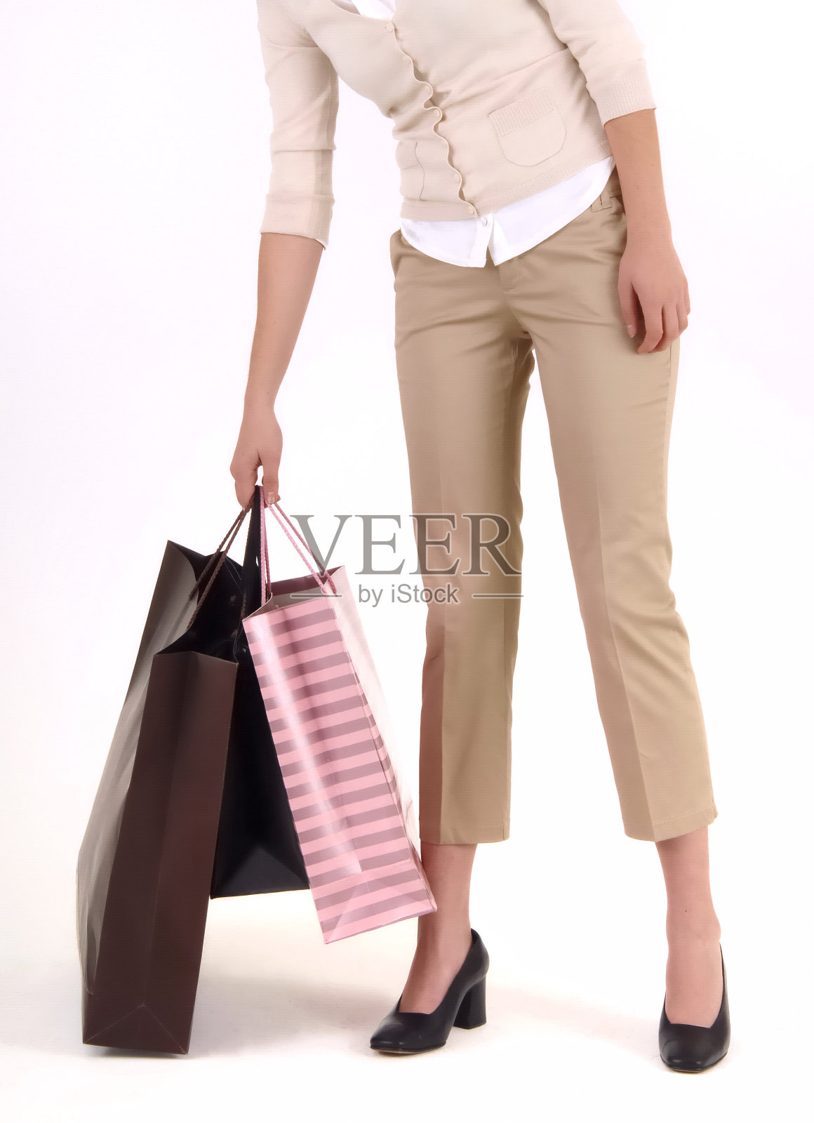 女人与包照片摄影图片