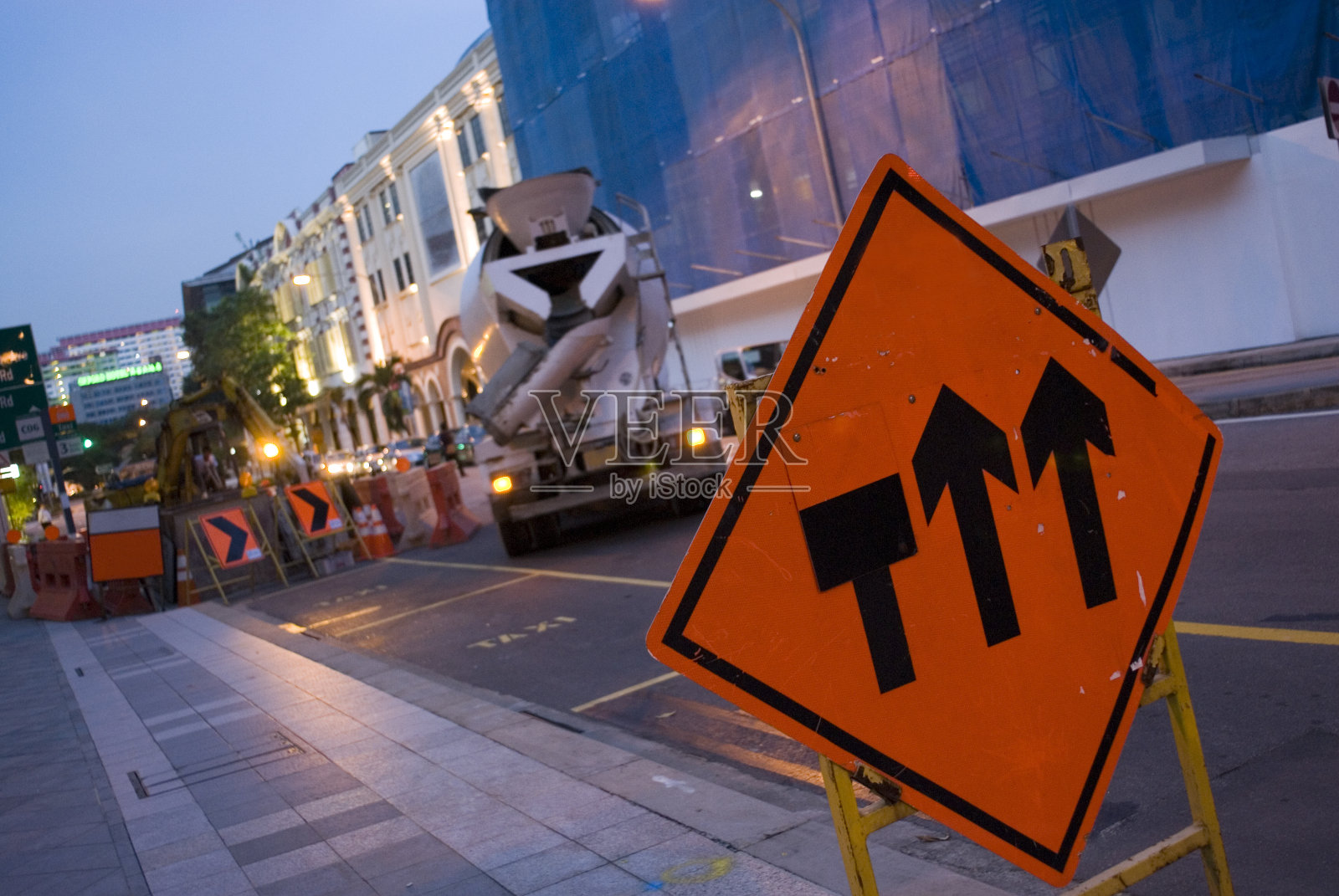 道路工程照片摄影图片