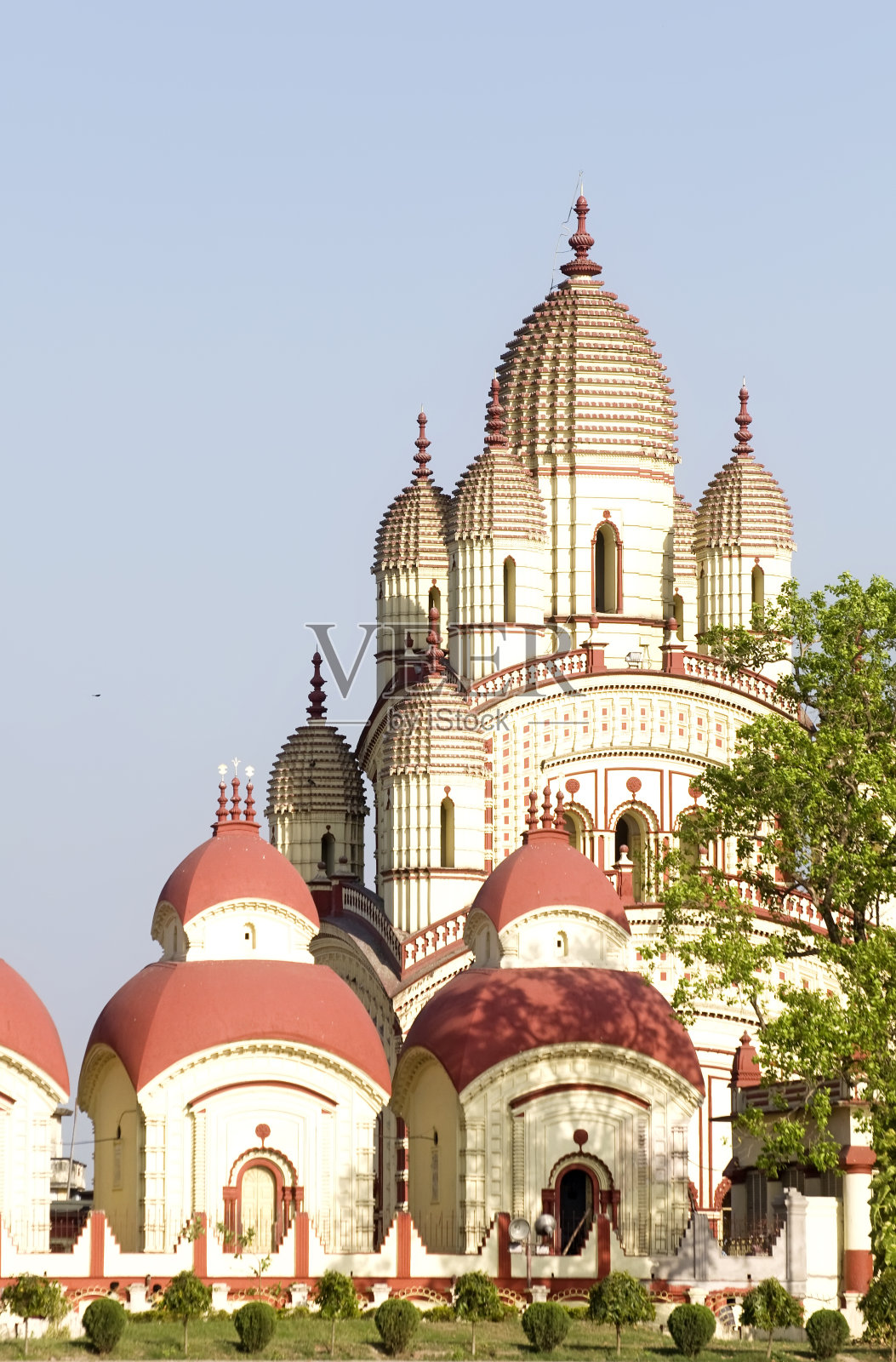 达克希内斯瓦尔神庙照片摄影图片