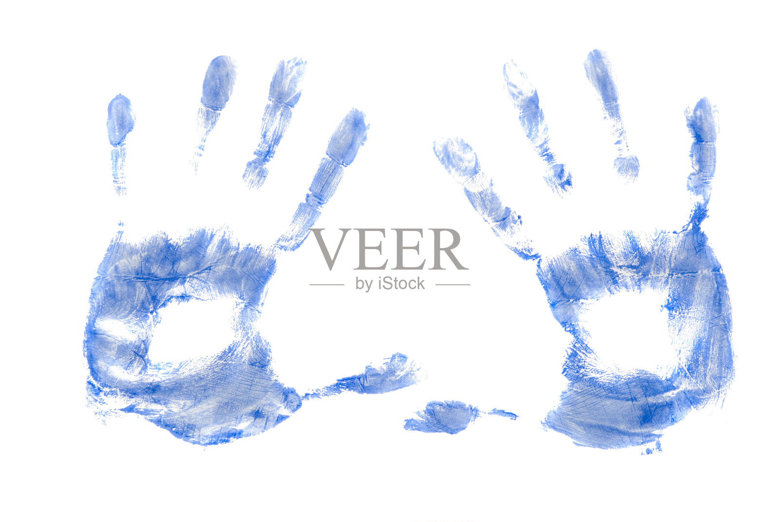 一对手印照片摄影图片