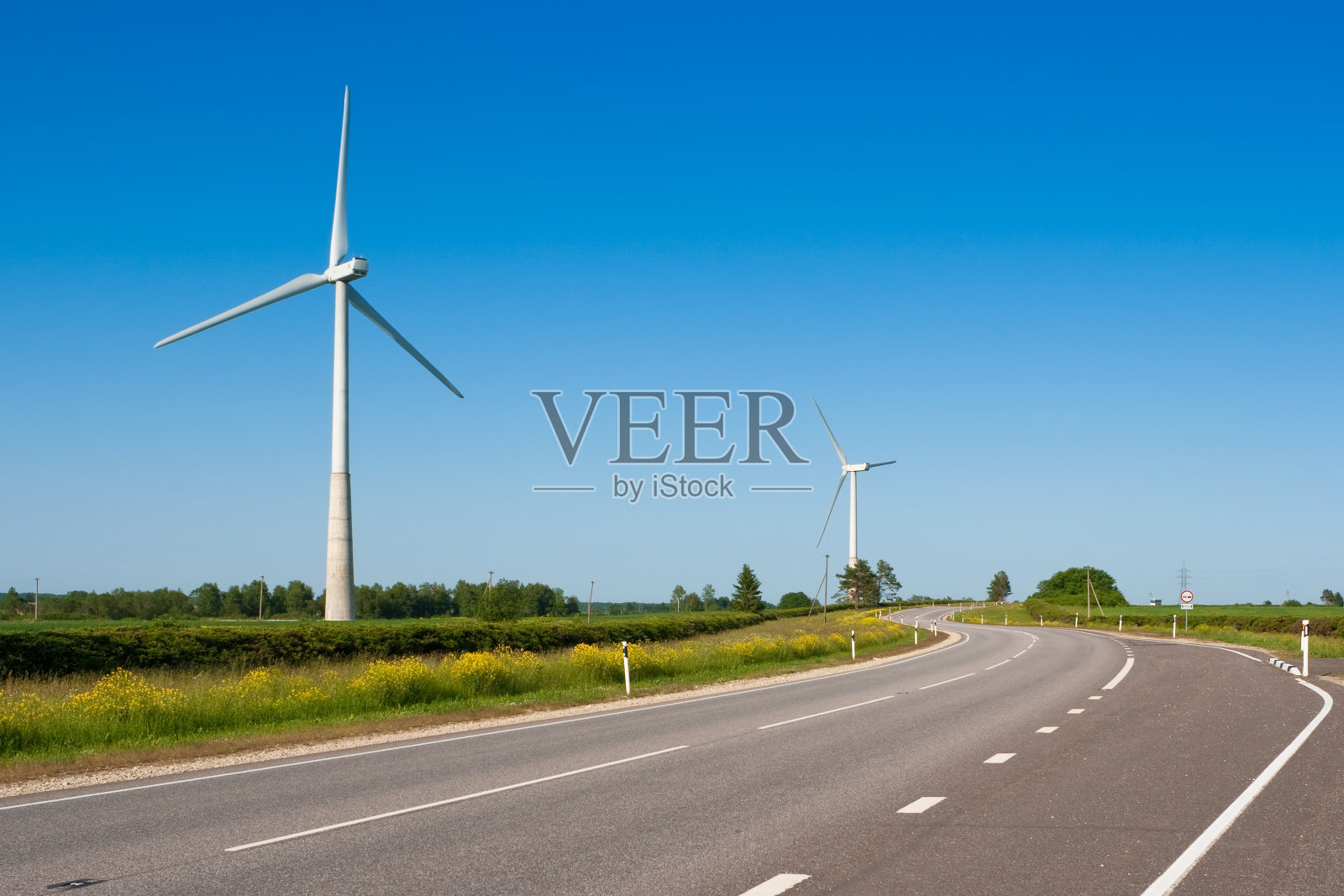 风力涡轮机照片摄影图片