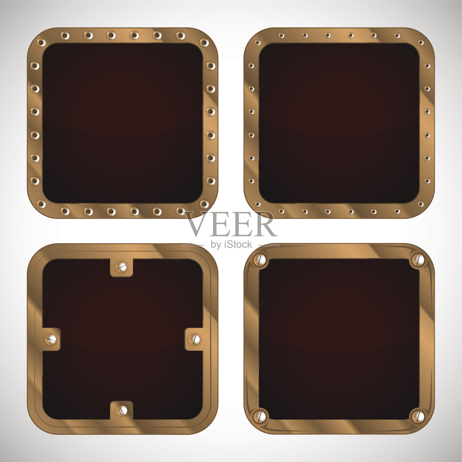 图标的边界插画图片素材