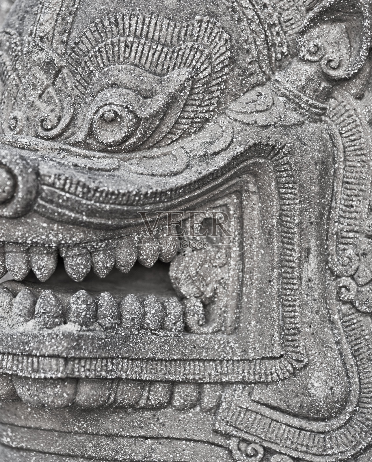 古代佛教神的石头像照片摄影图片