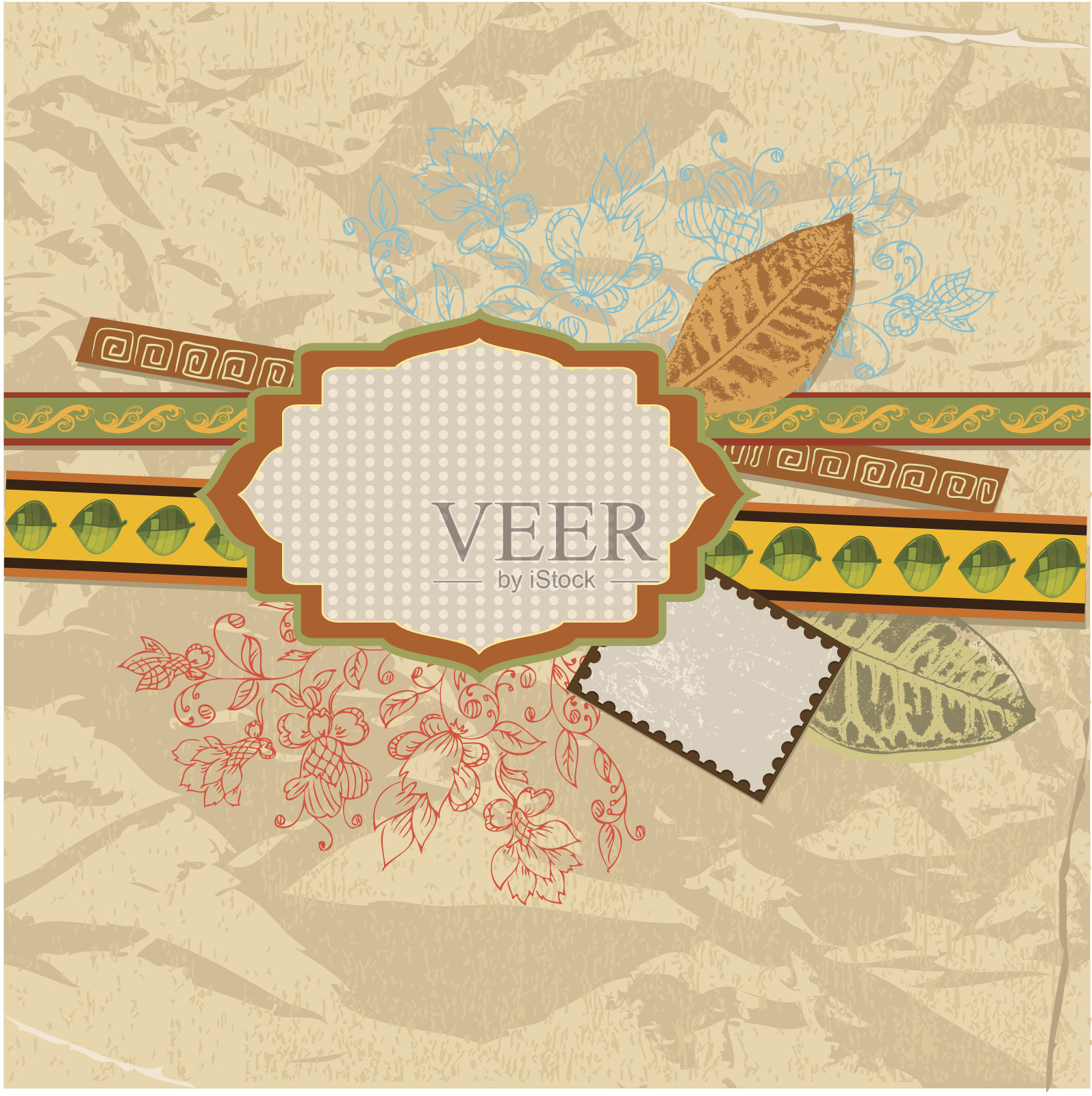 难看的东西的剪贴簿插画图片素材