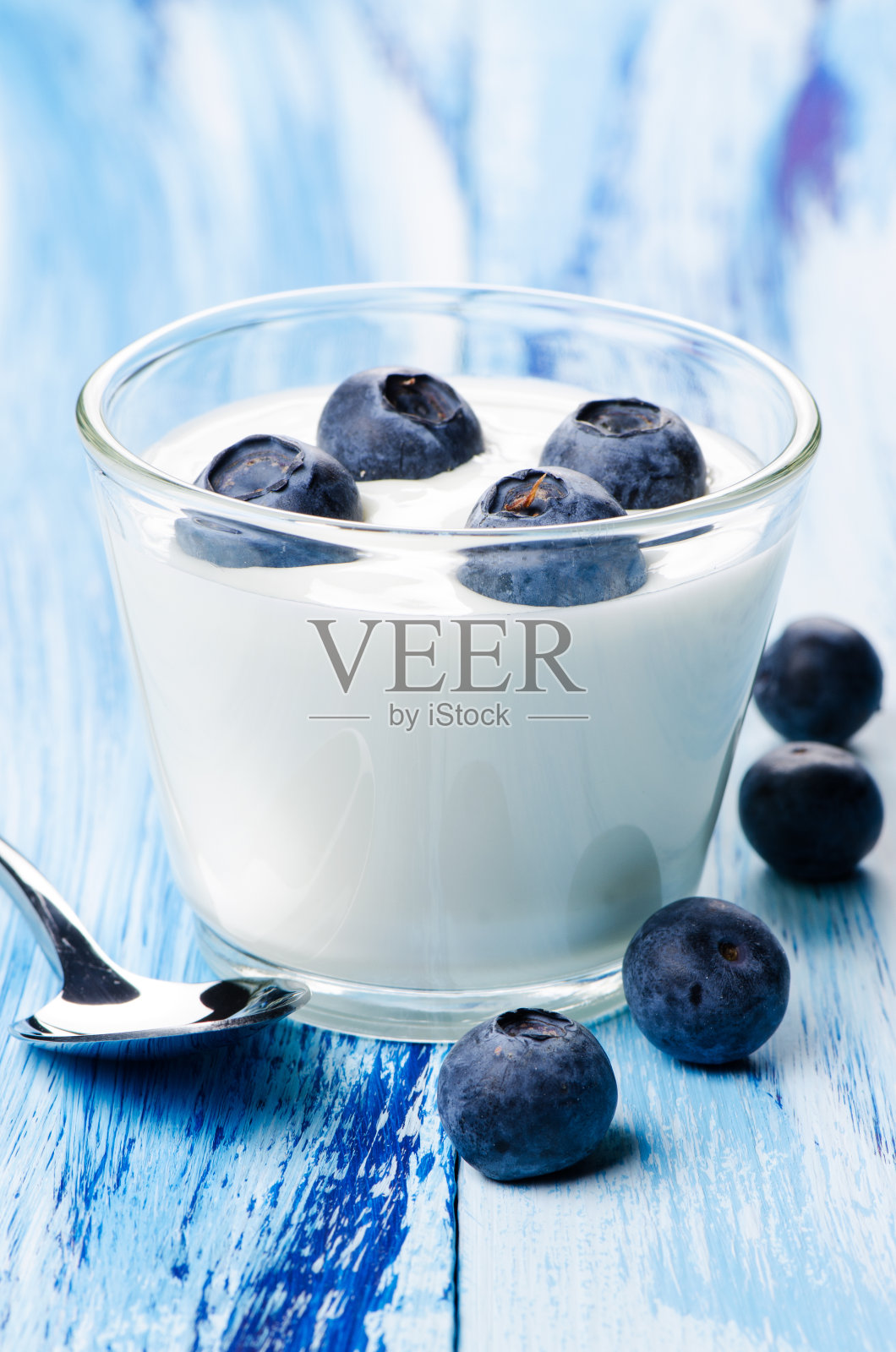 黑莓酸奶照片摄影图片