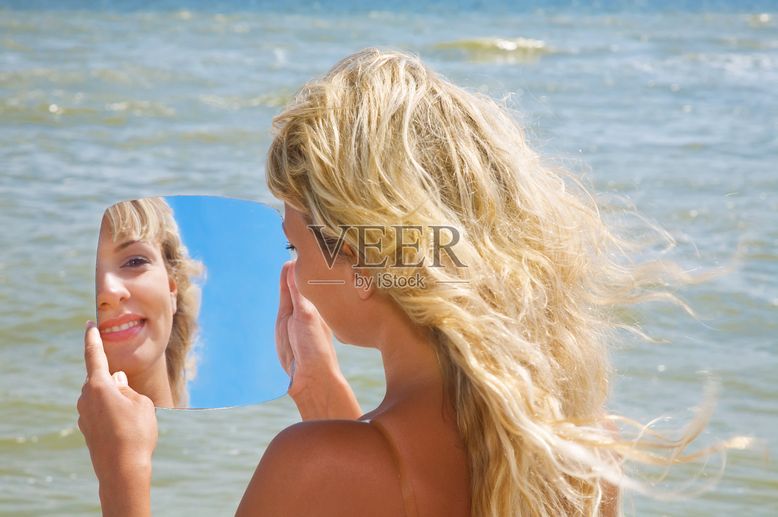 镜子照片摄影图片