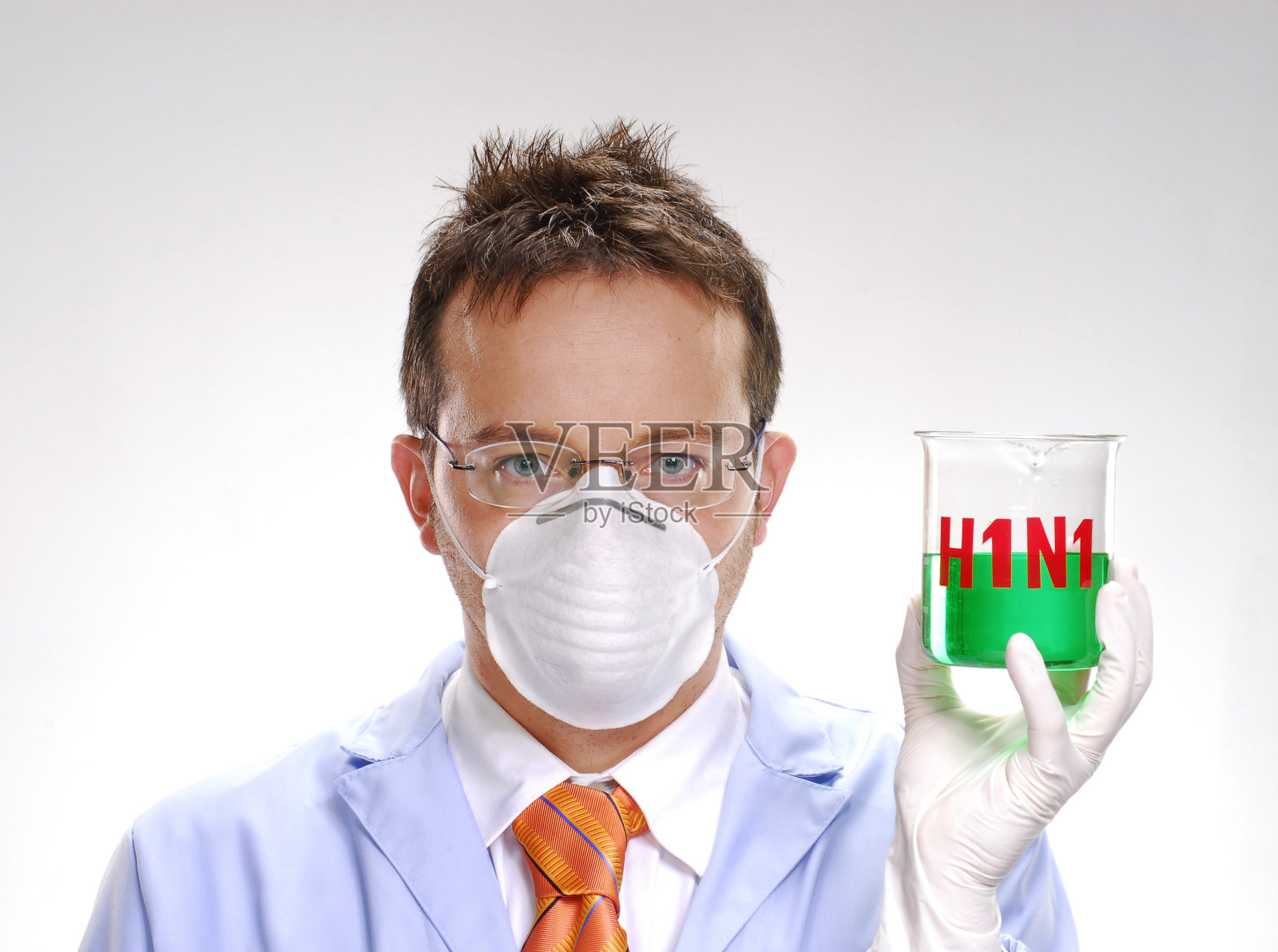 流感。照片摄影图片