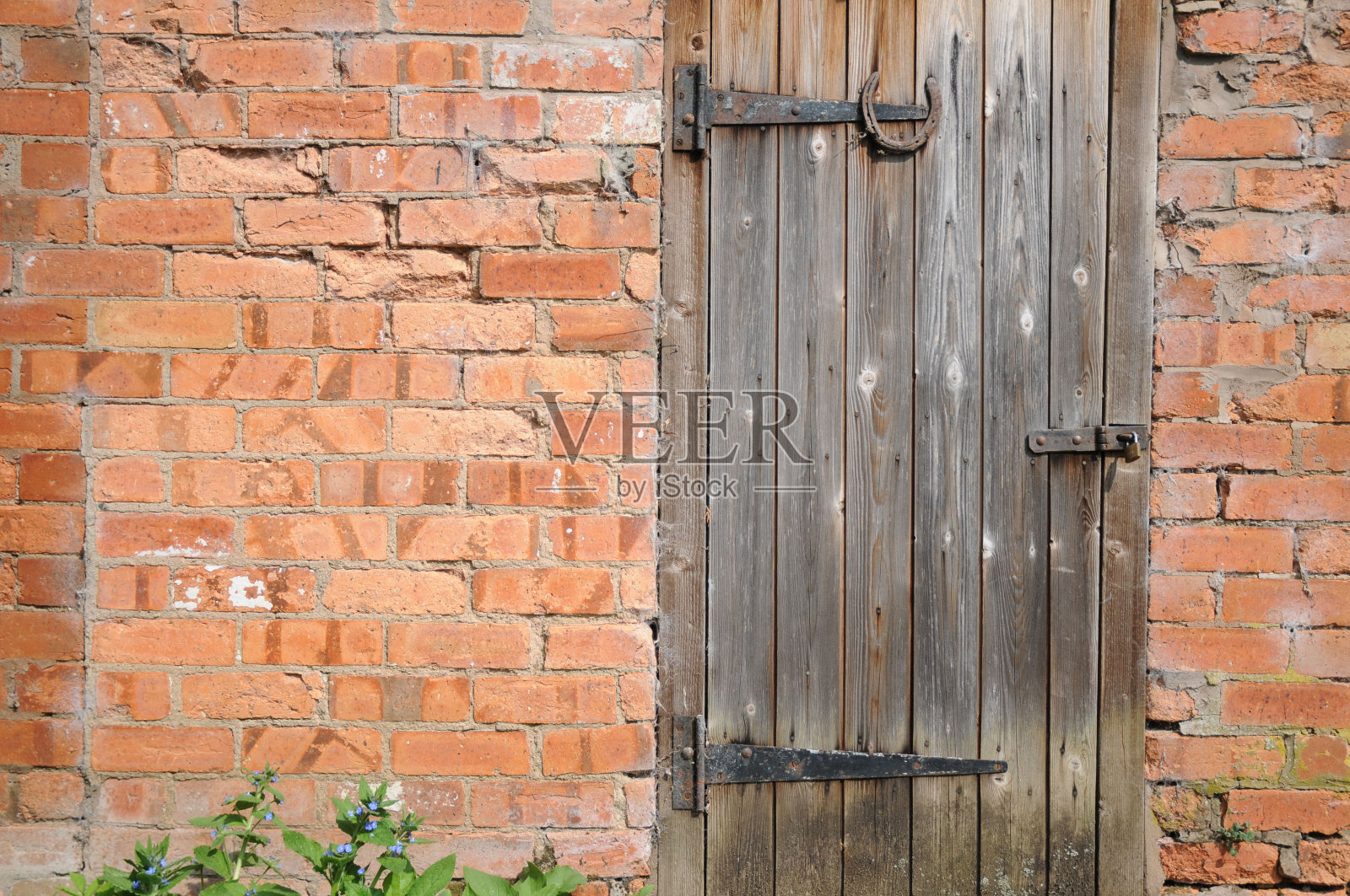 幸运的马蹄门照片摄影图片