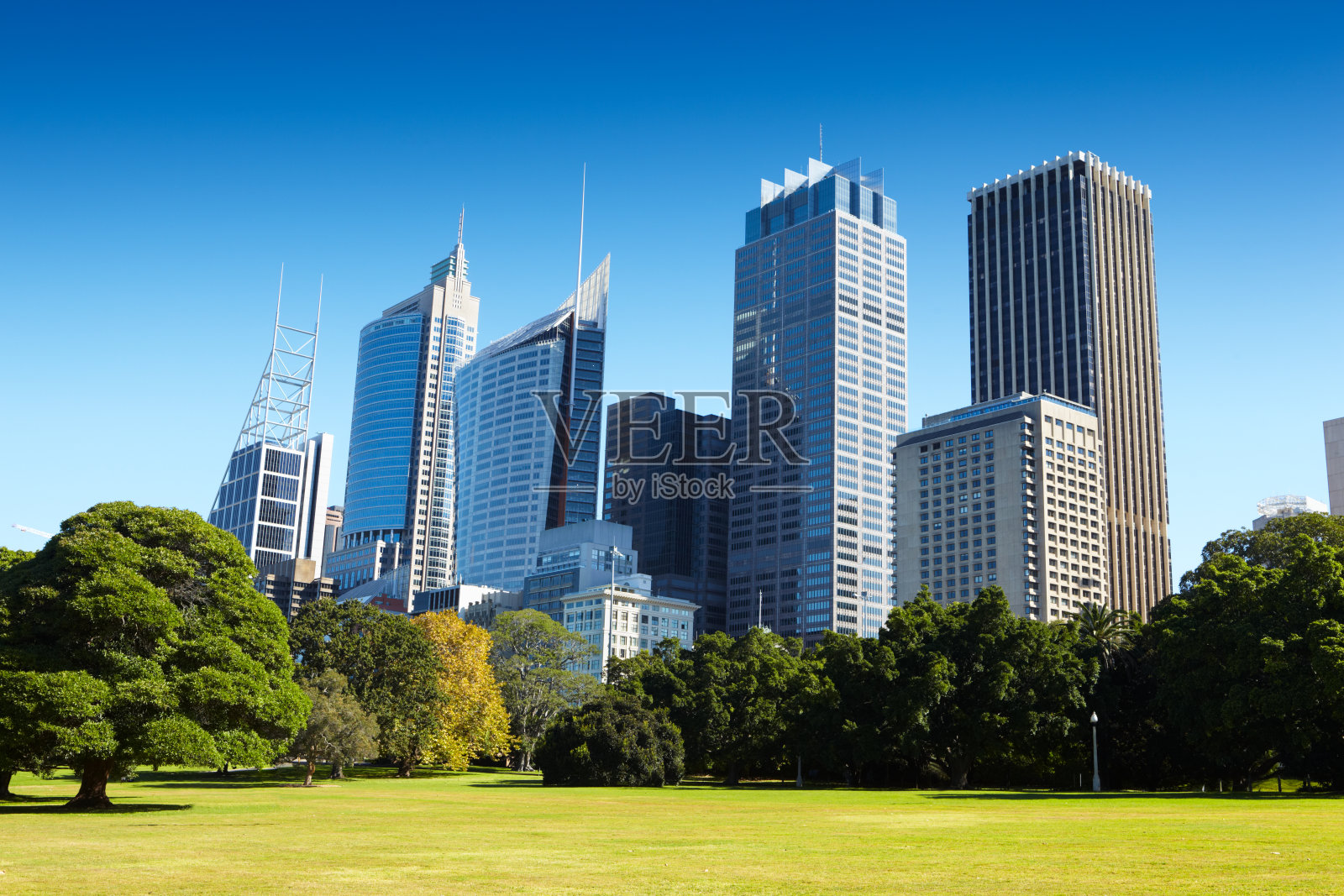 公园及CBD区域照片摄影图片