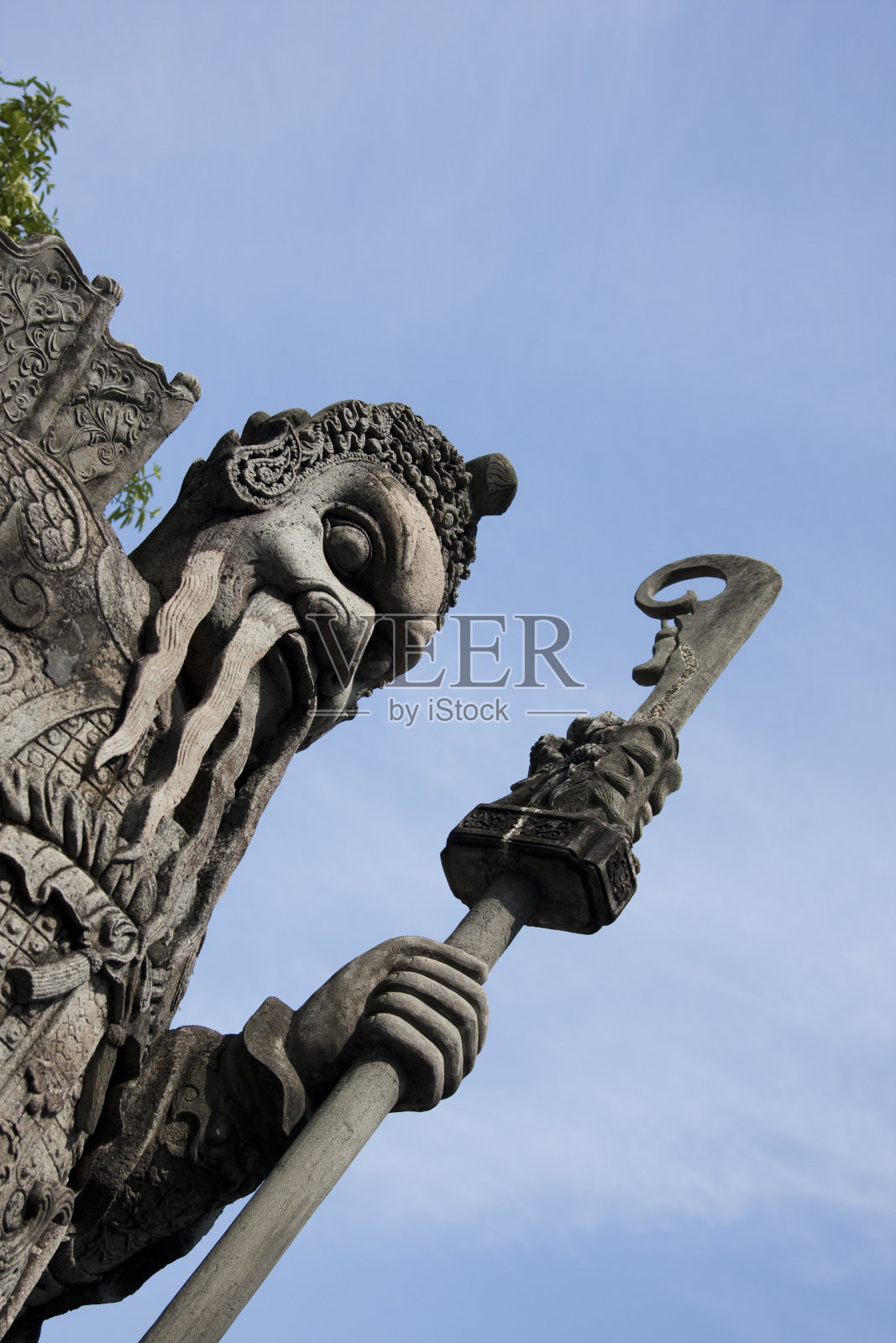 曼谷卧佛寺的雕像照片摄影图片