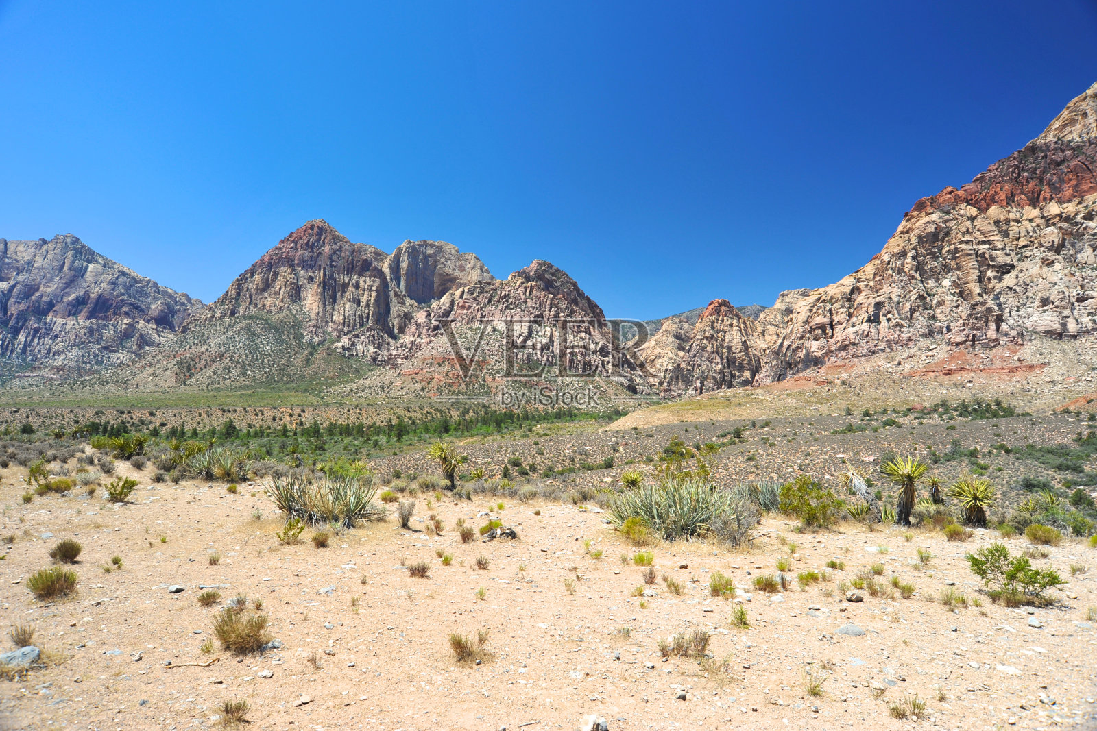 沙漠风景-拉斯维加斯,内华达州照片摄影图片
