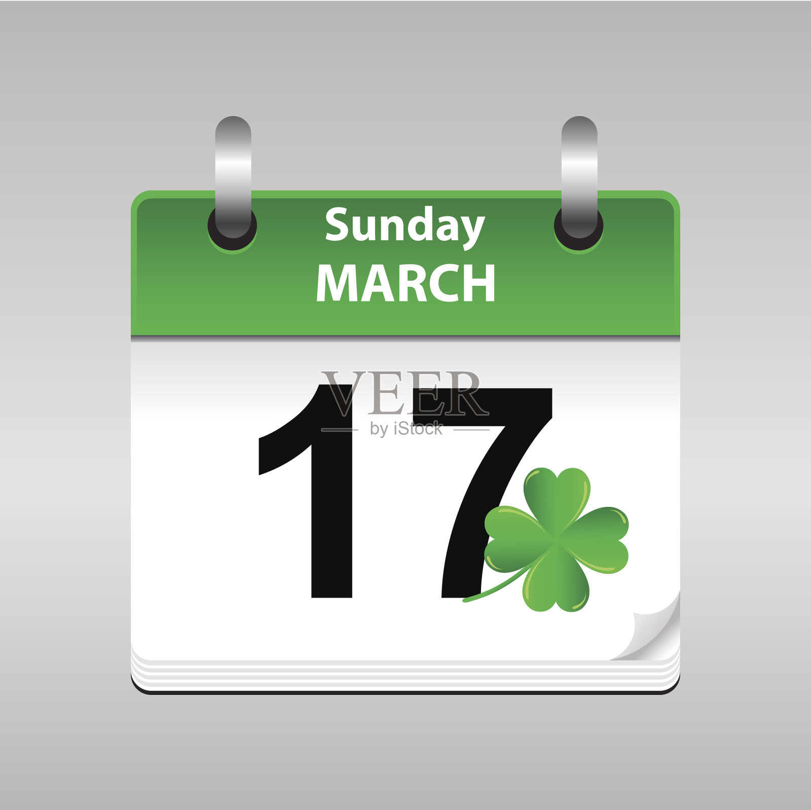 向量的日历页插画图片素材