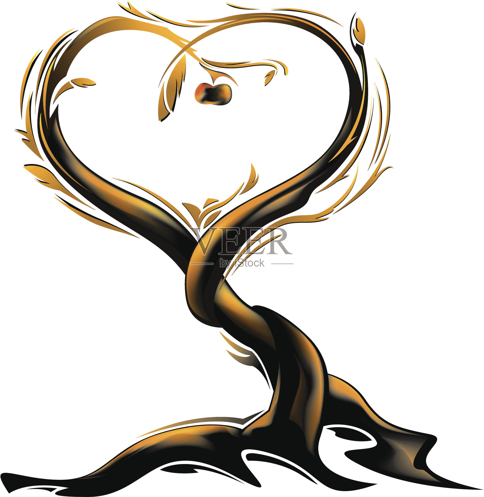 抽象奥运体育项目跳水插画图片素材