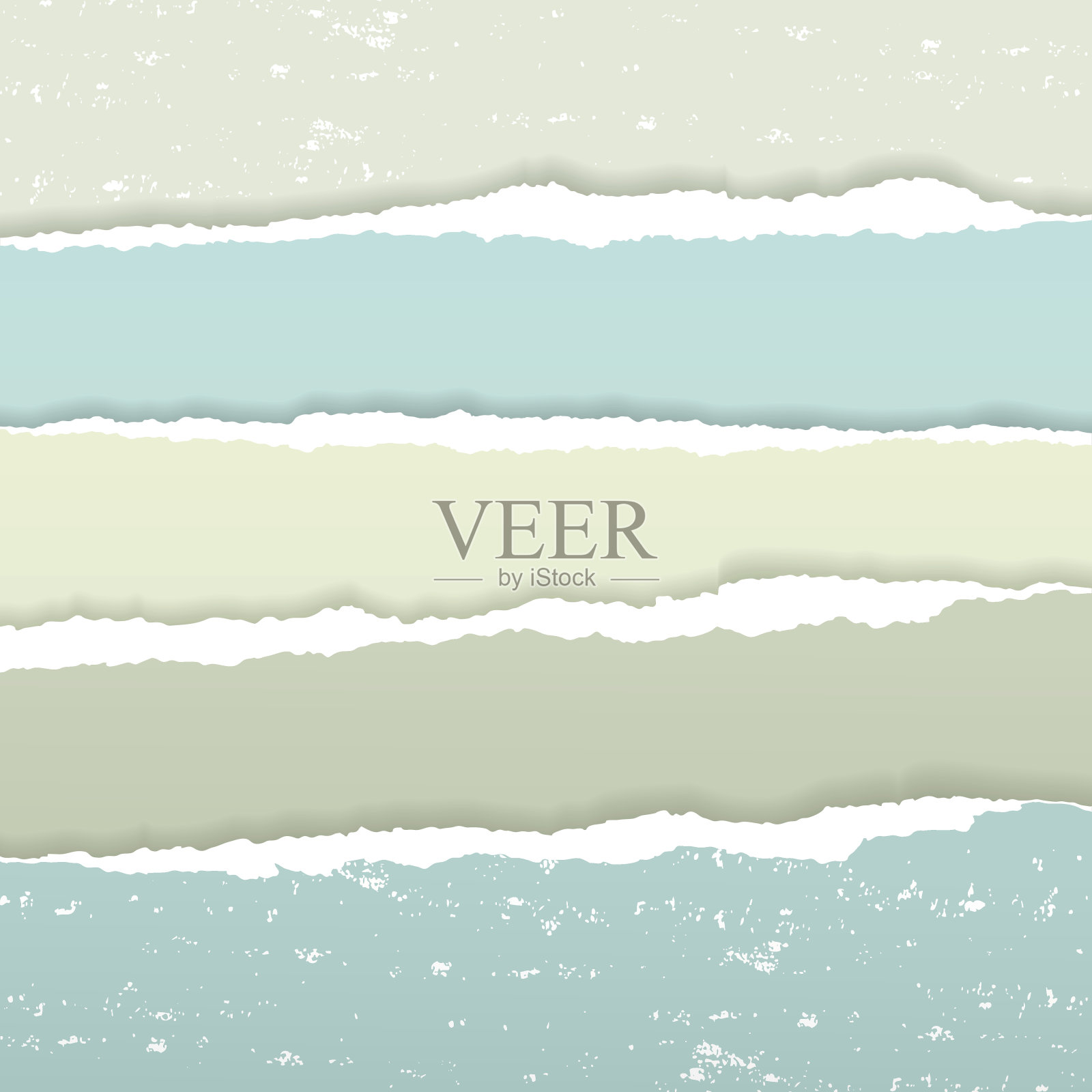 破旧的废纸套装插画图片素材