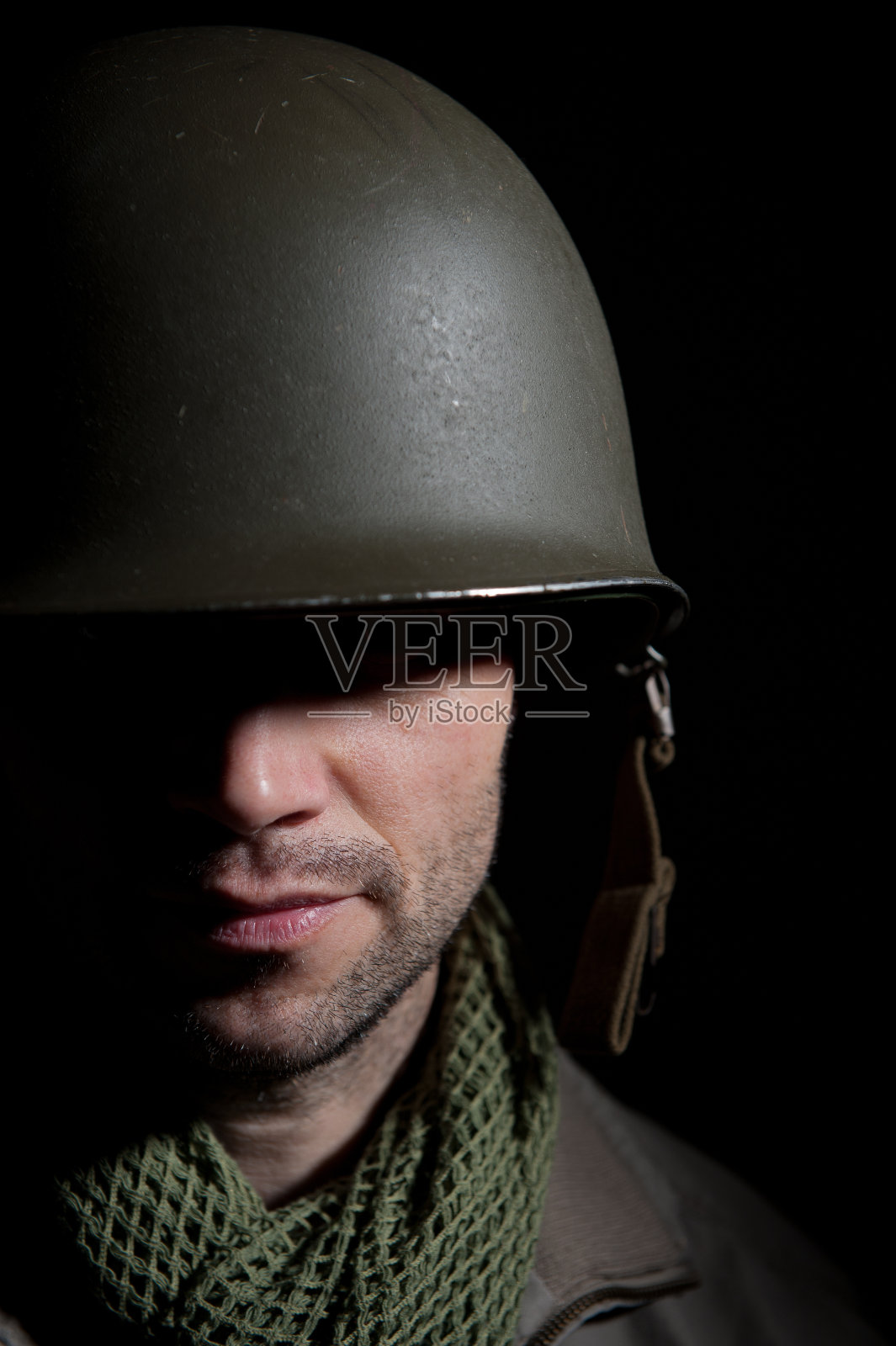 士兵的影子照片摄影图片