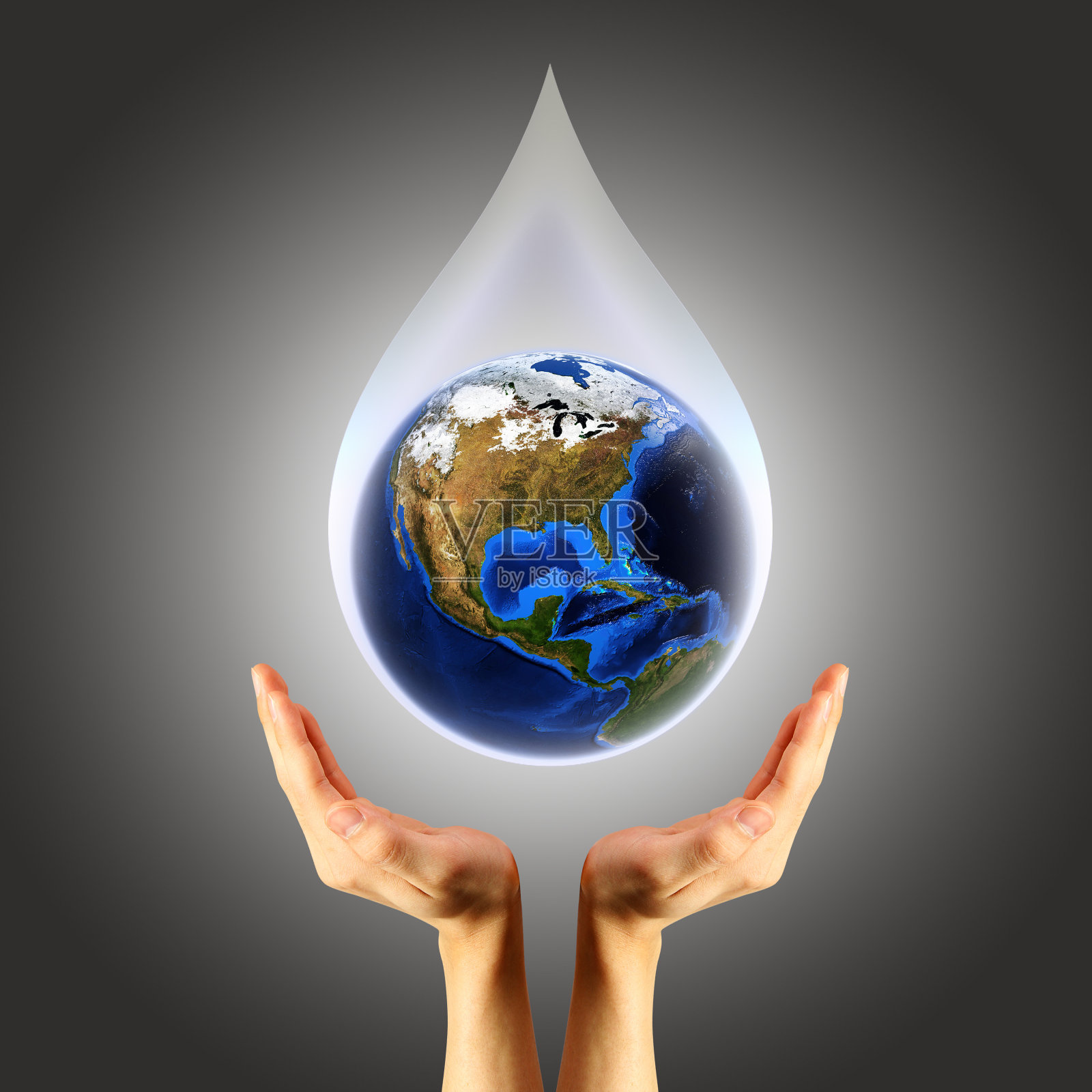 保护世界的理念。照片摄影图片