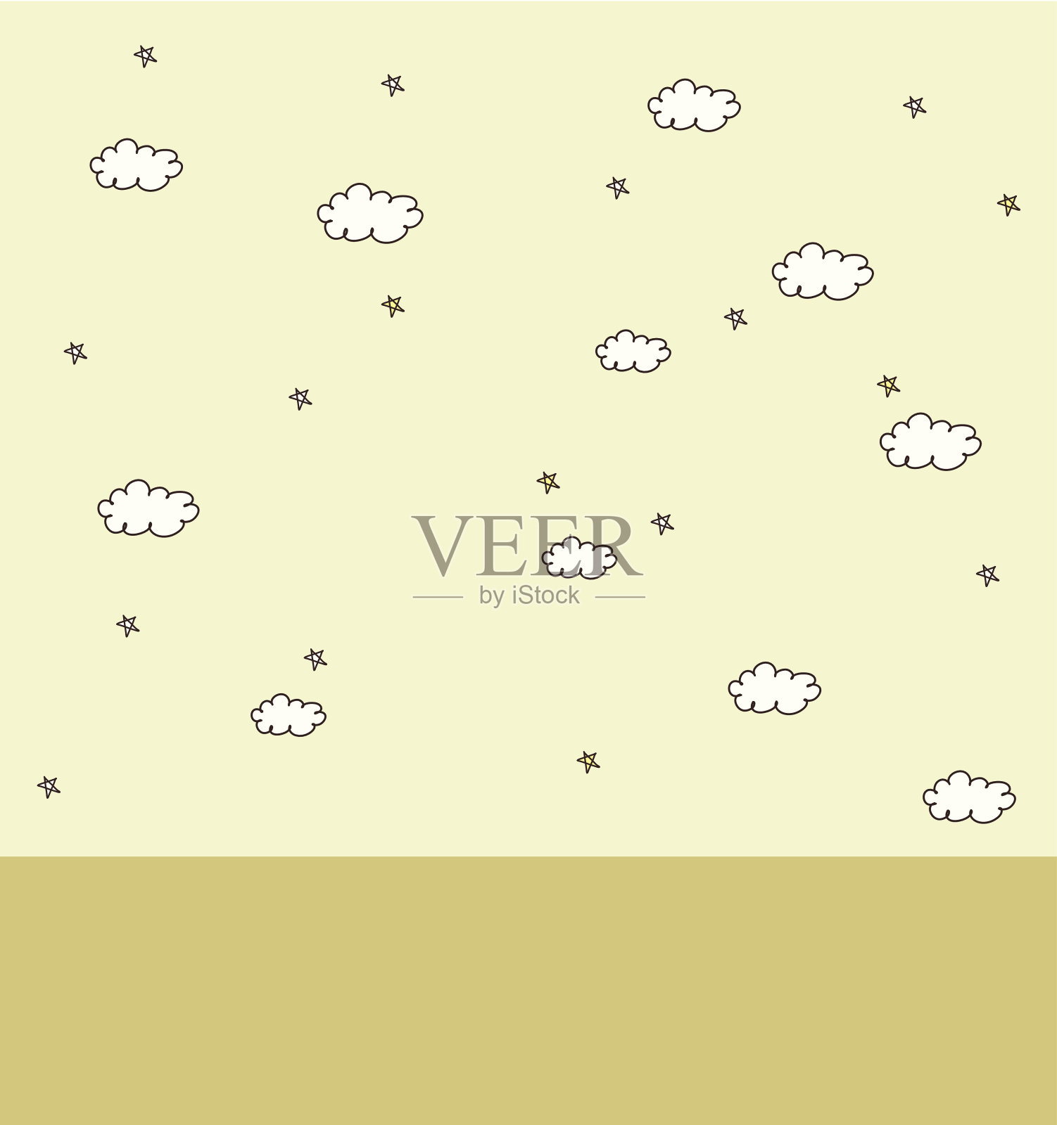 的地面插画图片素材