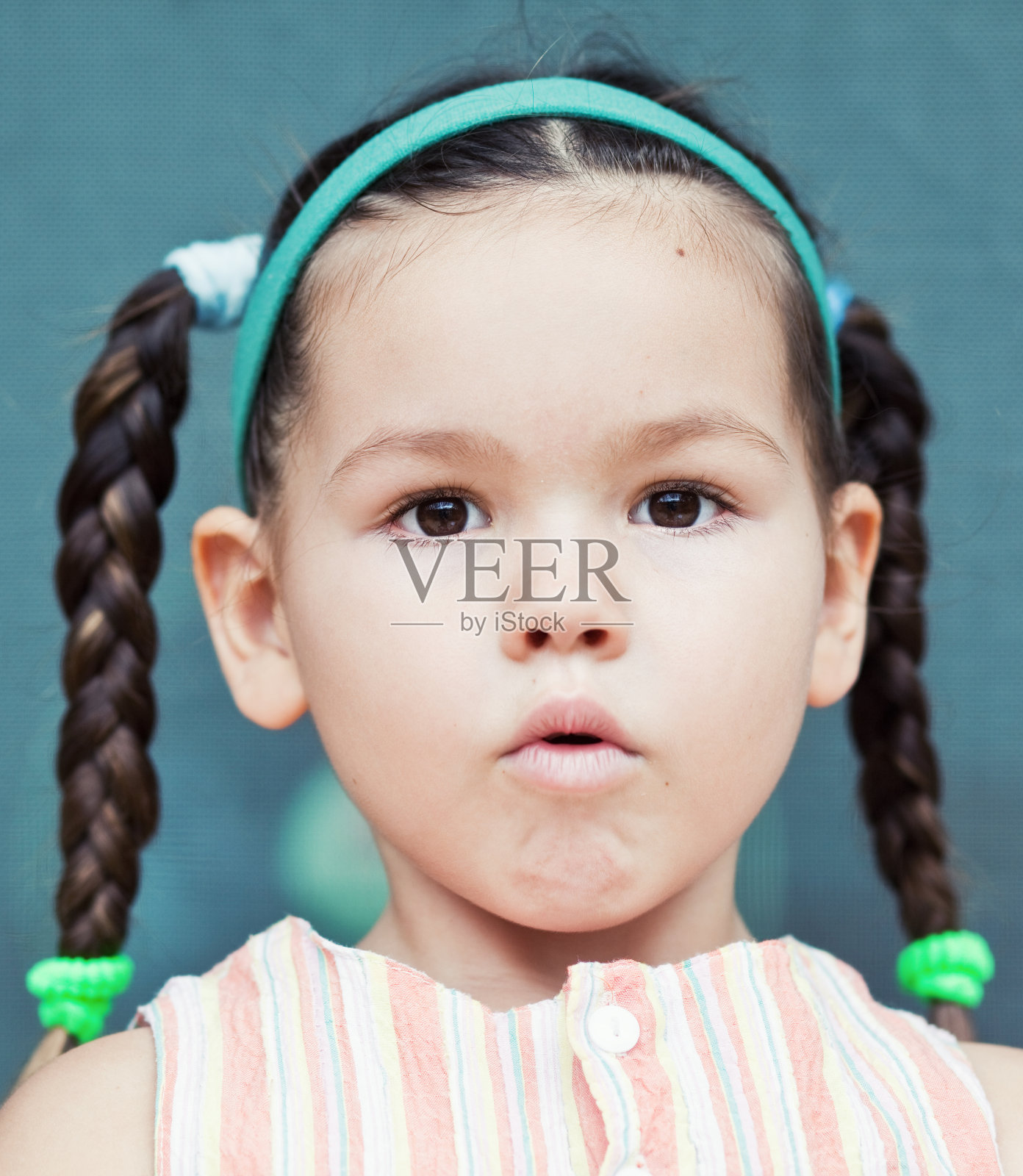 亚洲女孩的肖像照片摄影图片